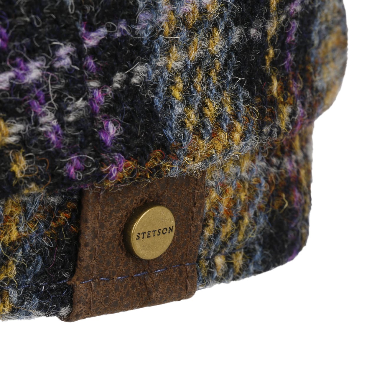 Coppola Hatteras Check Harris Tweed Stetson