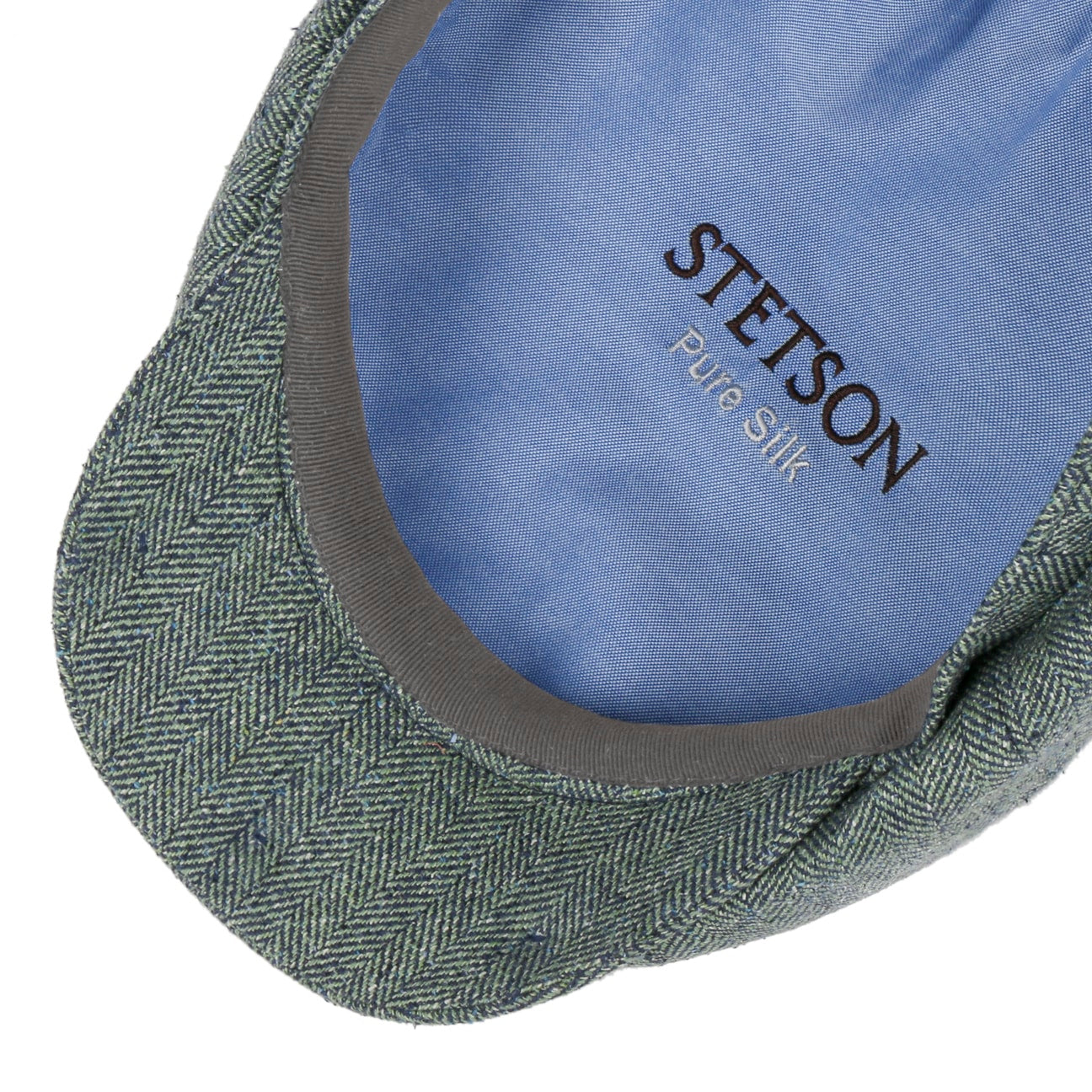 Coppola Hatteras seta spinata verde blu Stetson