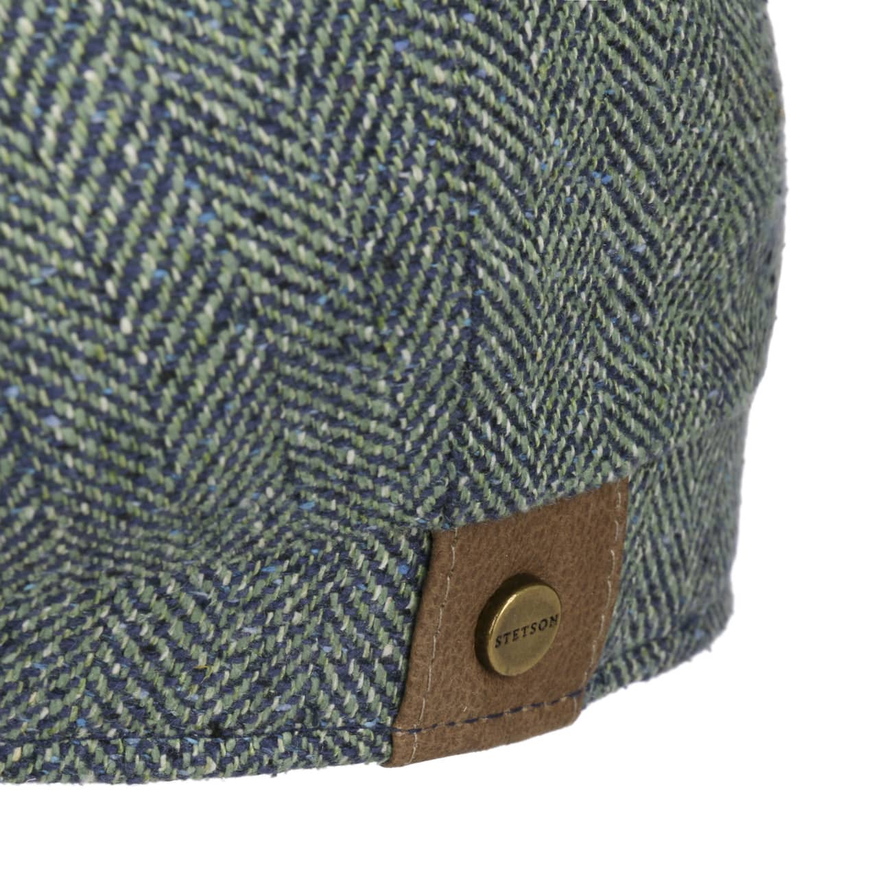 Coppola Hatteras seta spinata verde blu Stetson