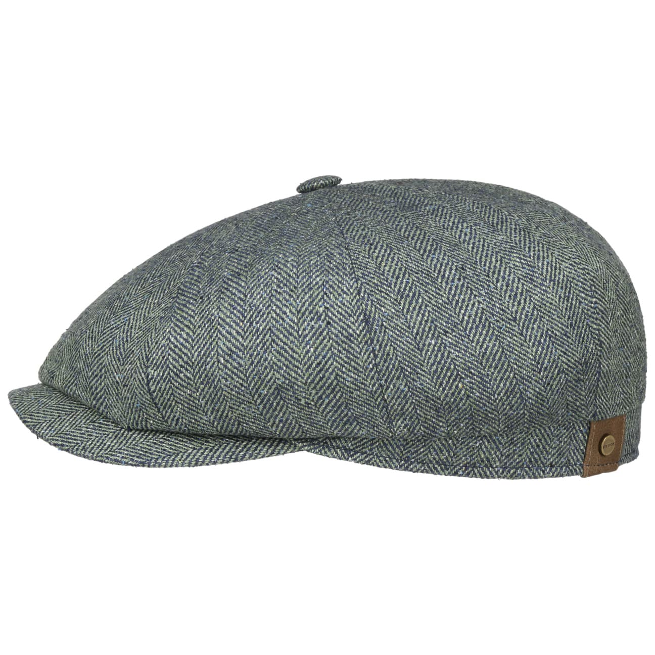 Coppola Hatteras seta spinata verde blu Stetson