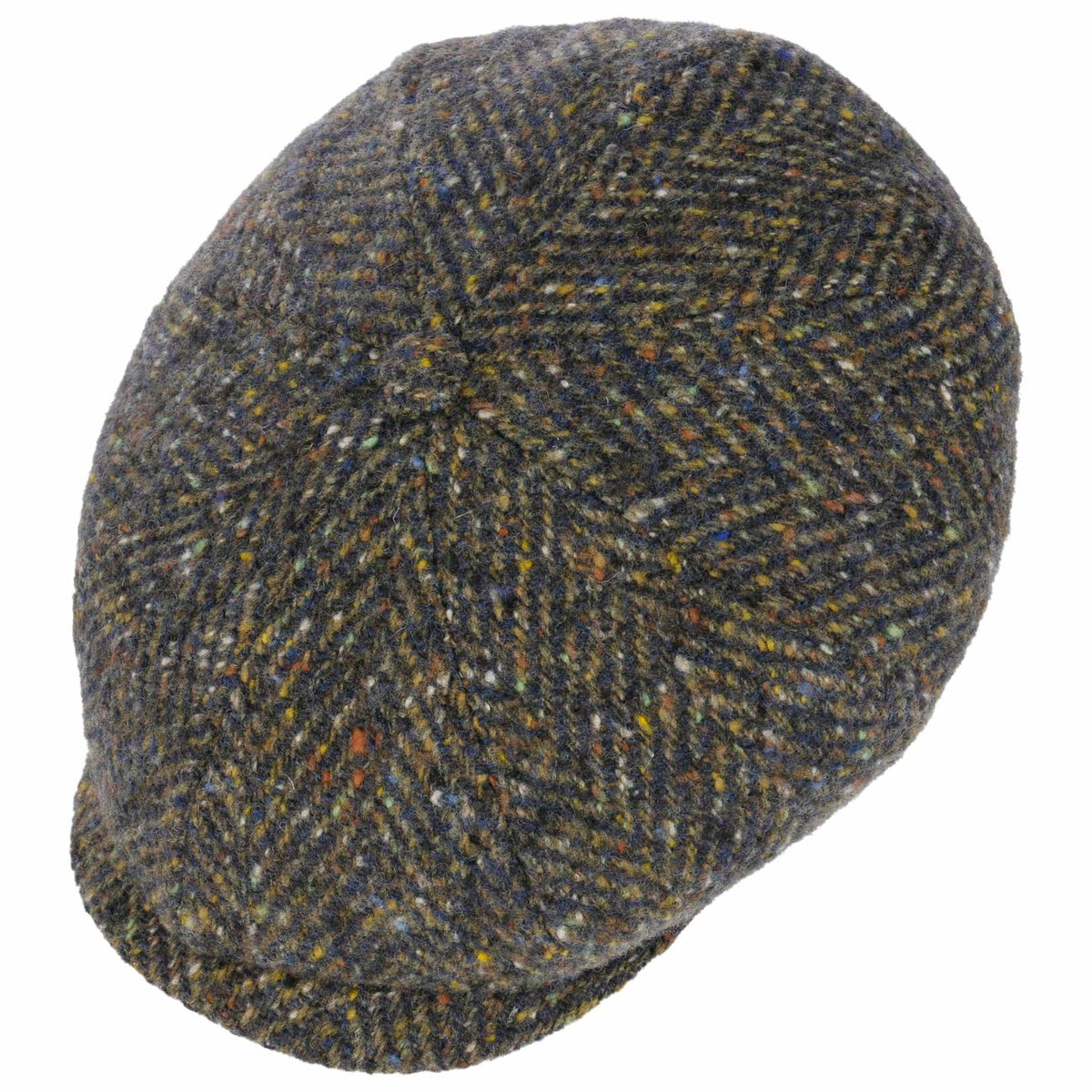 Coppola Hatteras herringbone verde blu Stetson
