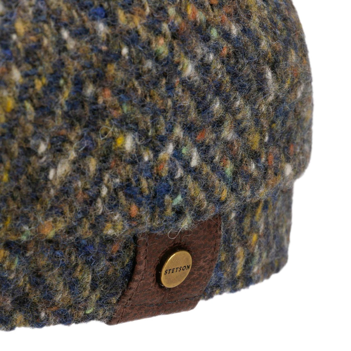 Coppola Hatteras herringbone verde blu Stetson