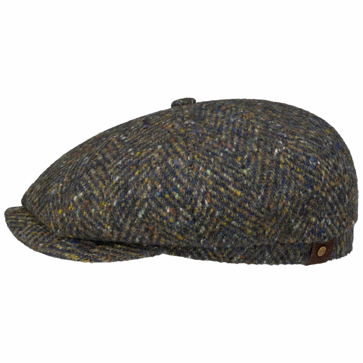 Coppola Hatteras herringbone verde blu Stetson