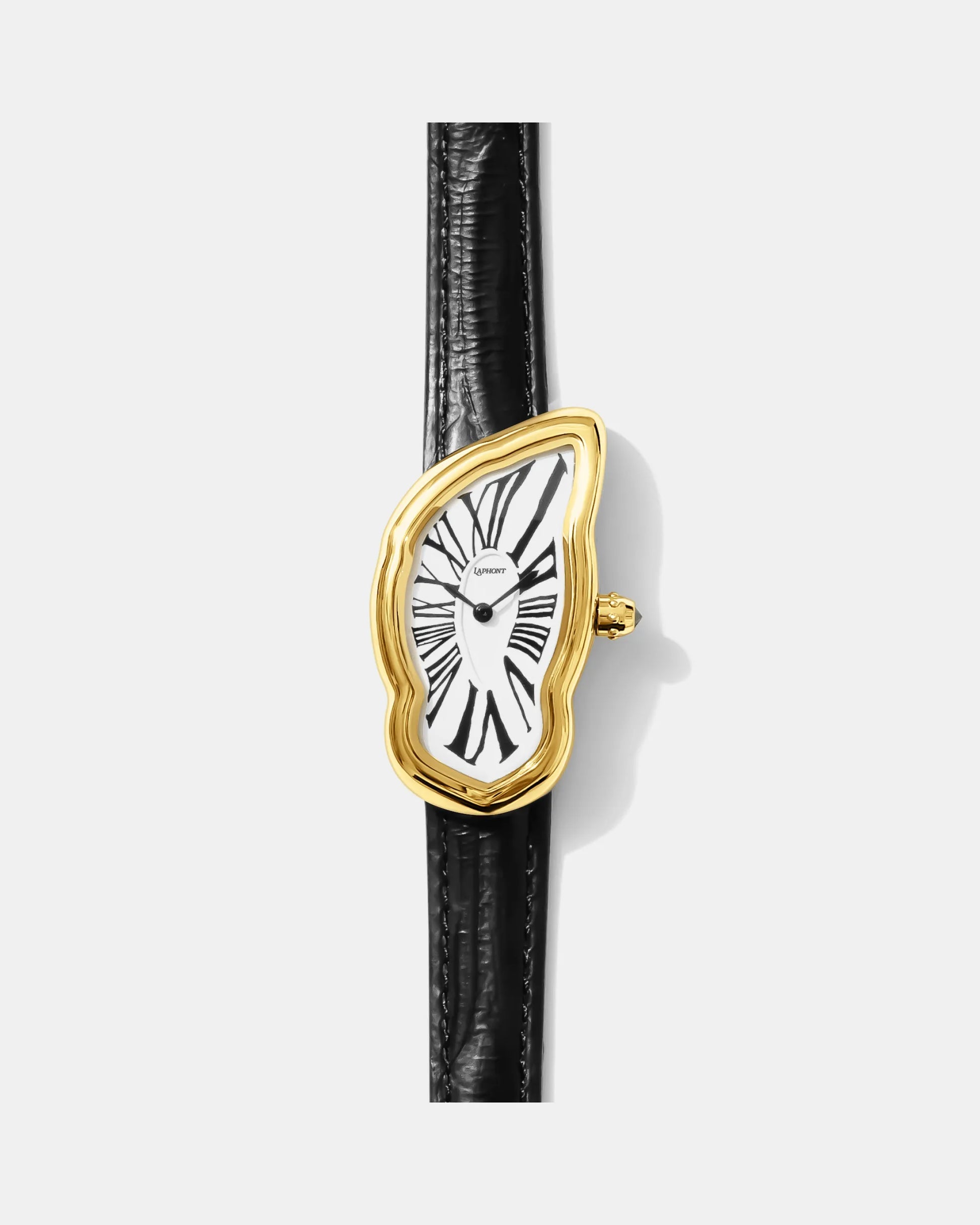 Orologio Melting Slim Gold Fem Band Black LAPHONT