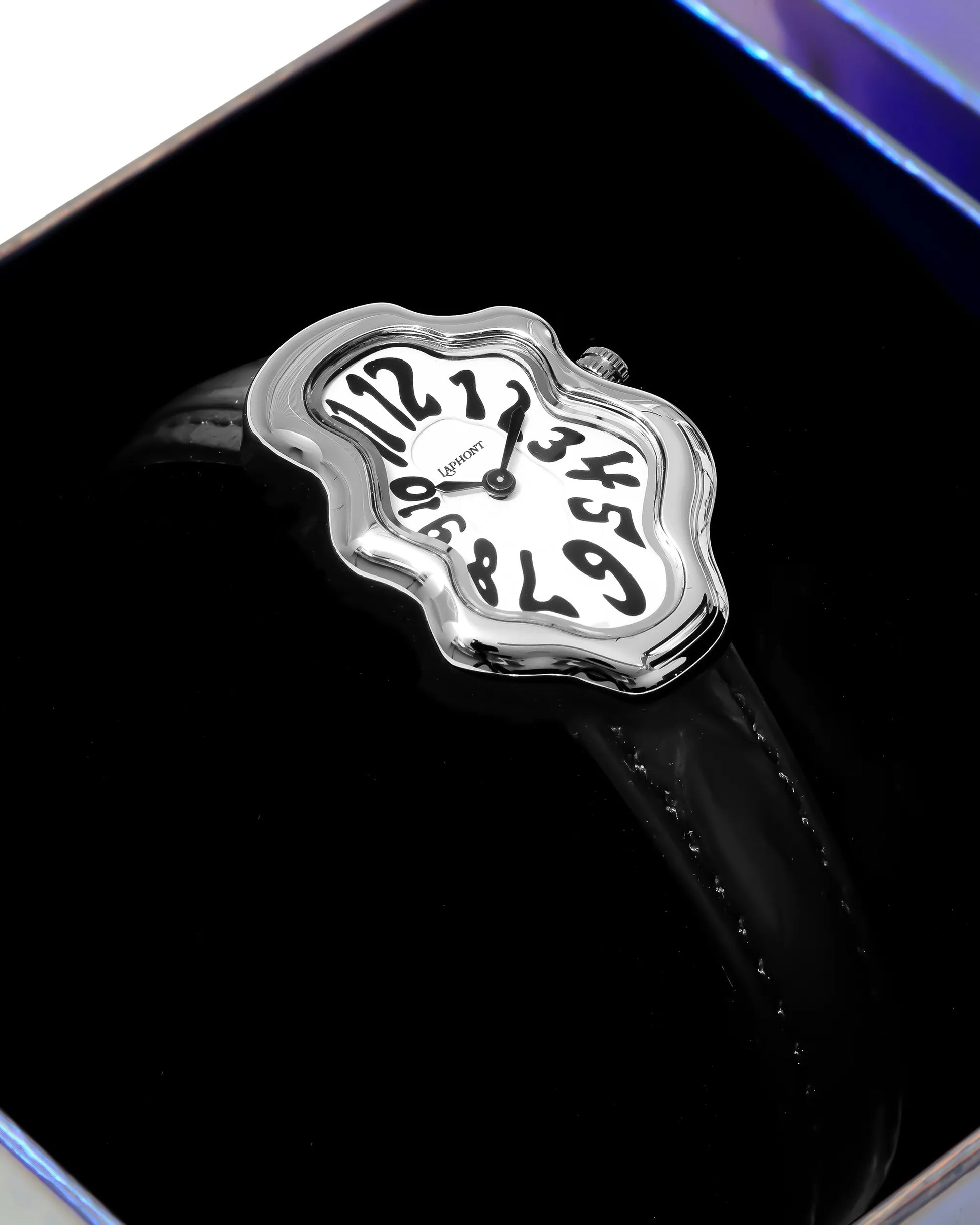 Orologio Mirage Silver Band black LAPHONT