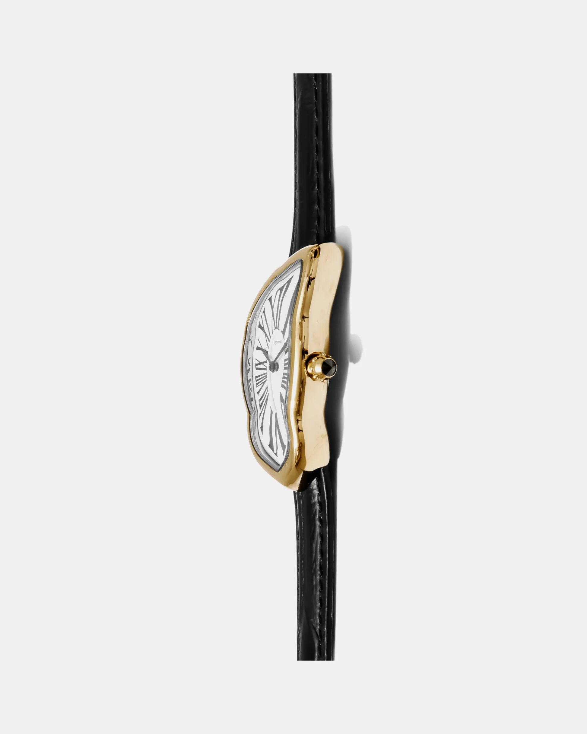 Orologio Melting Slim Gold Fem Band Black LAPHONT