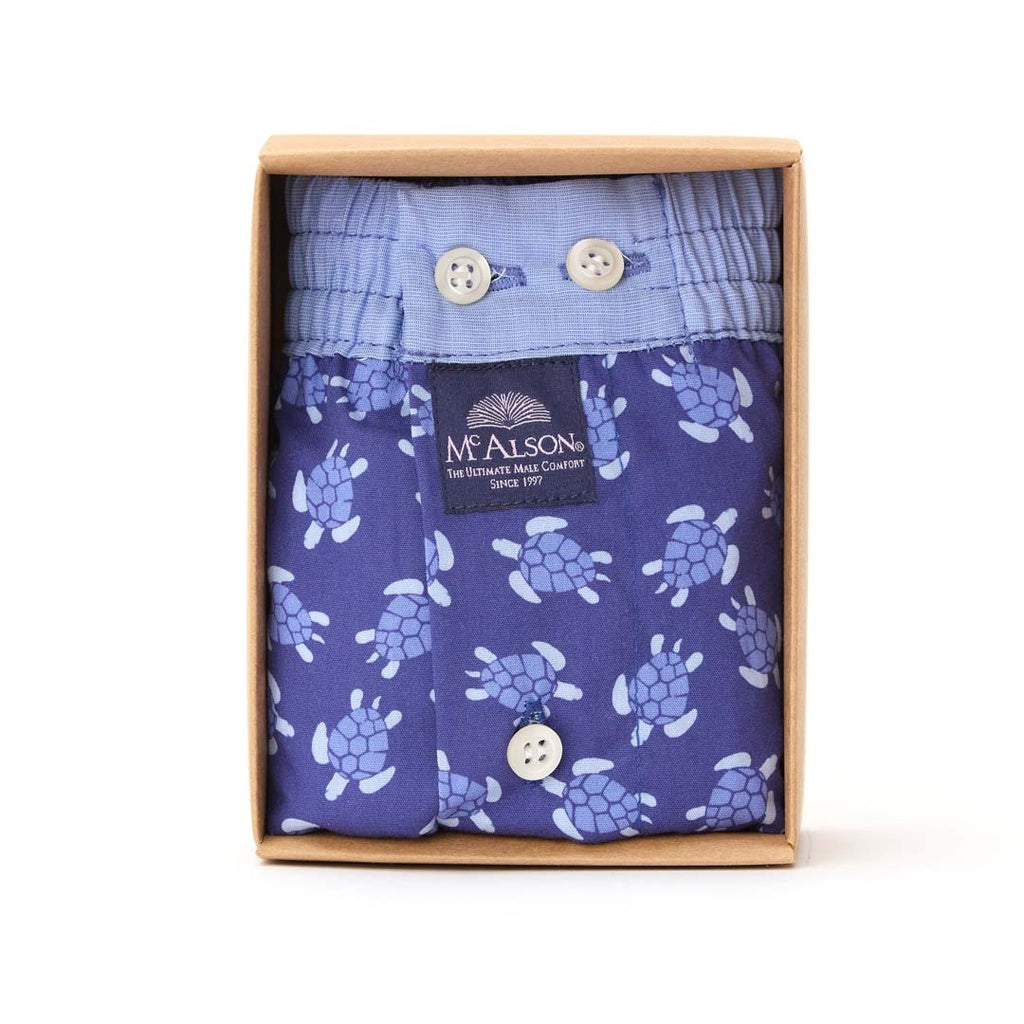 Boxer tartaruga blu McAlson