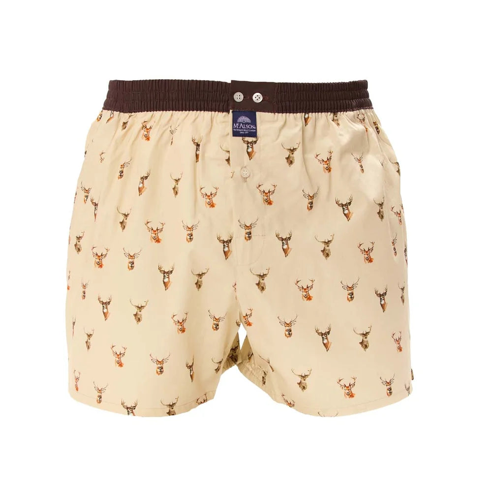 Boxer fantasia cervo beige McAlson