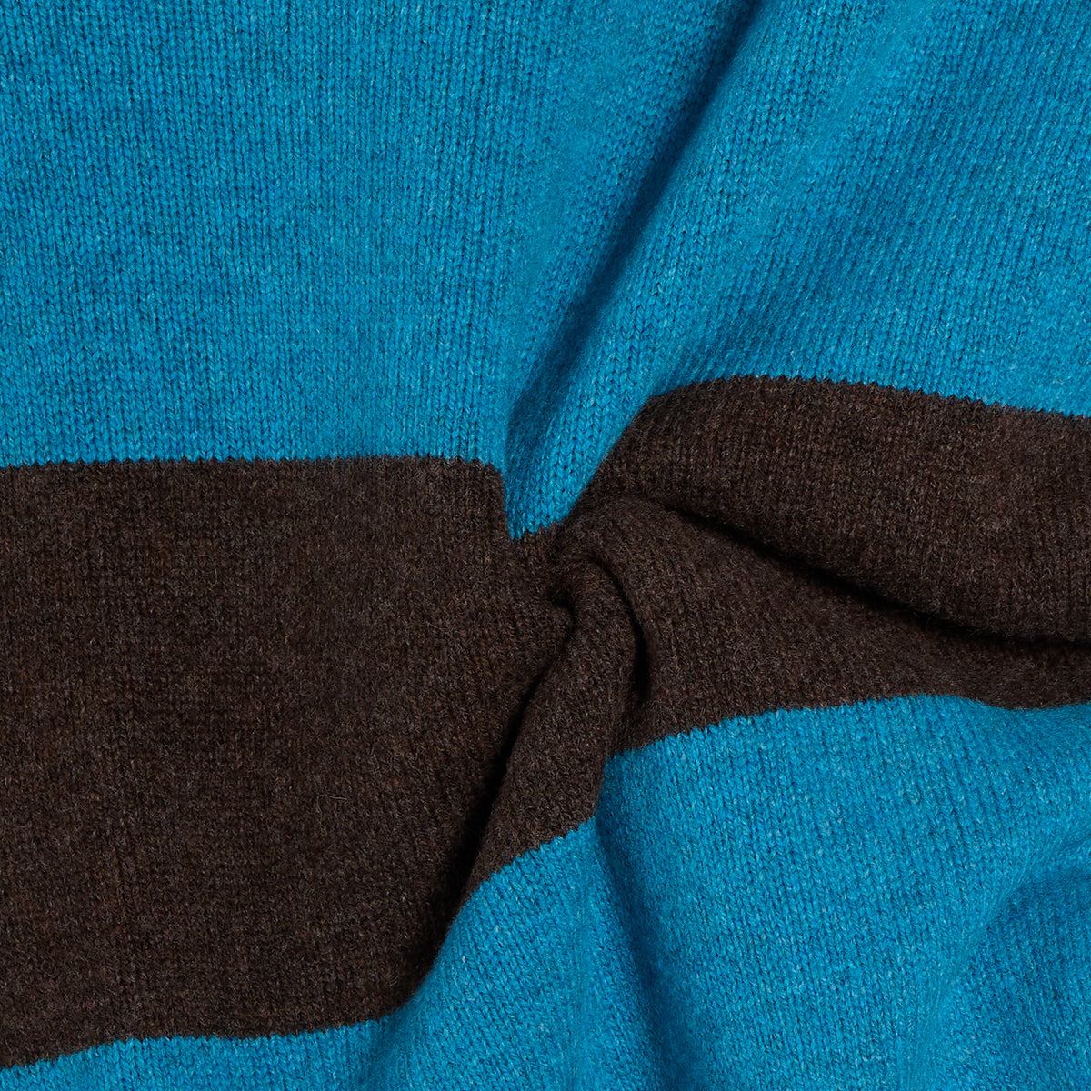 Polo rugby supersoft 2ply lambswool turchese moro Monsieur