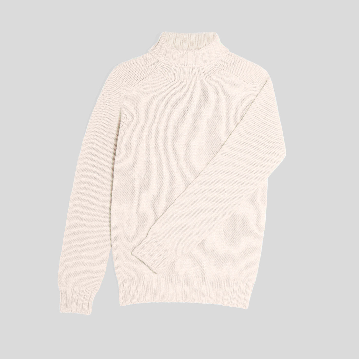 Collo alto submariner chunky supersoft lambswool almond Monsieur
