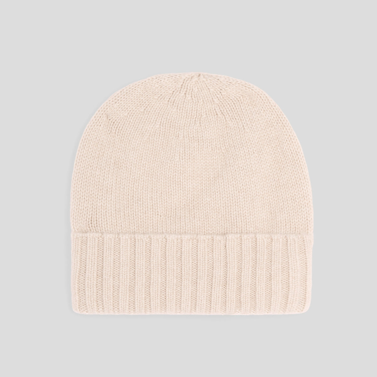 Cuffia cupola rasata cashmere light grey Monsieur