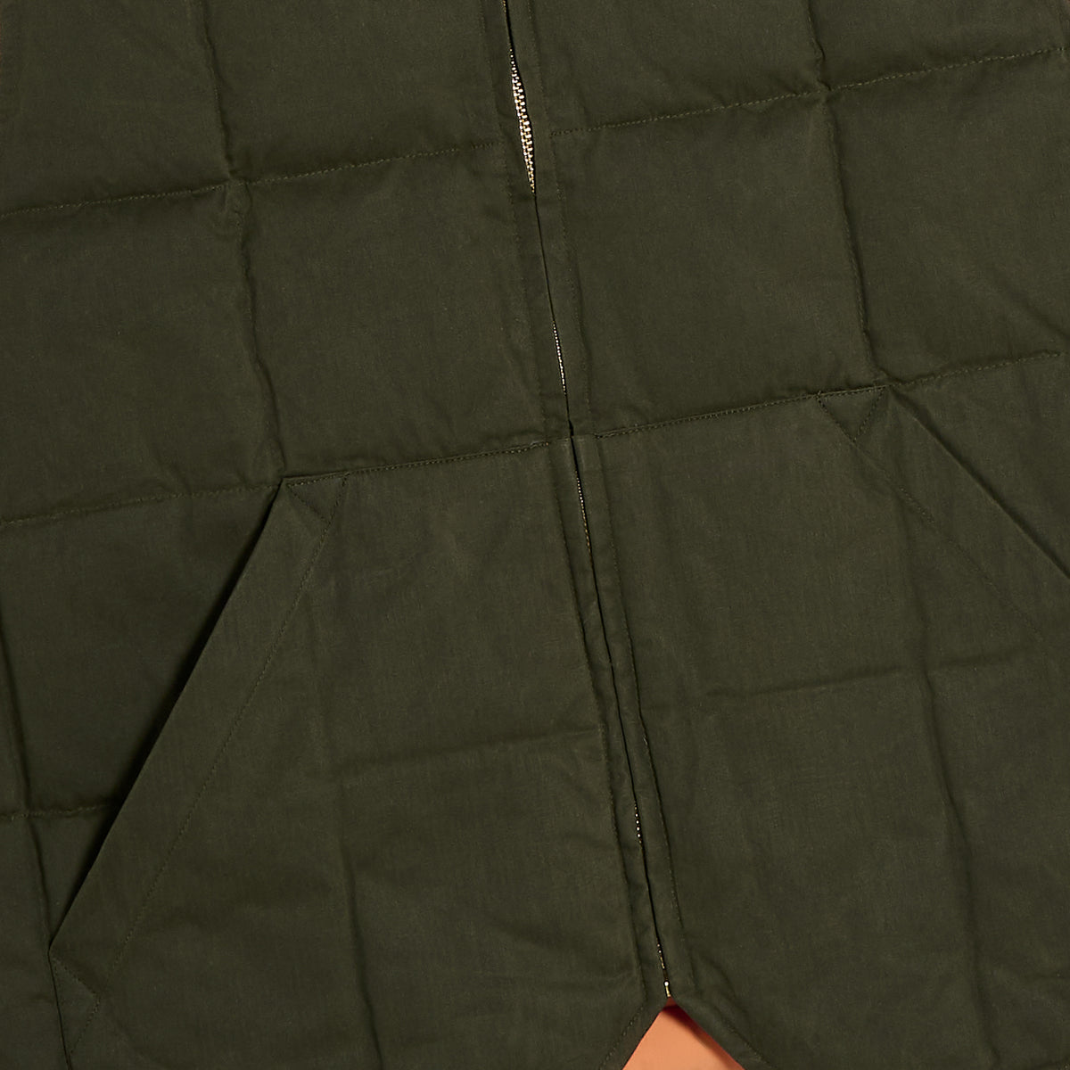 Gilet trapuntato Seattle waxed colorblock Chesapeake's