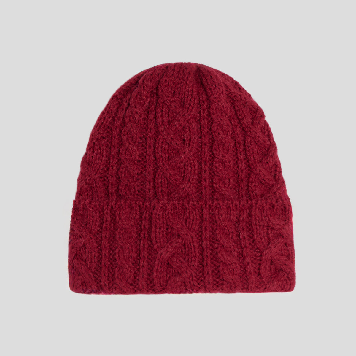 Cuffia treccia alpaca porto Highland2000