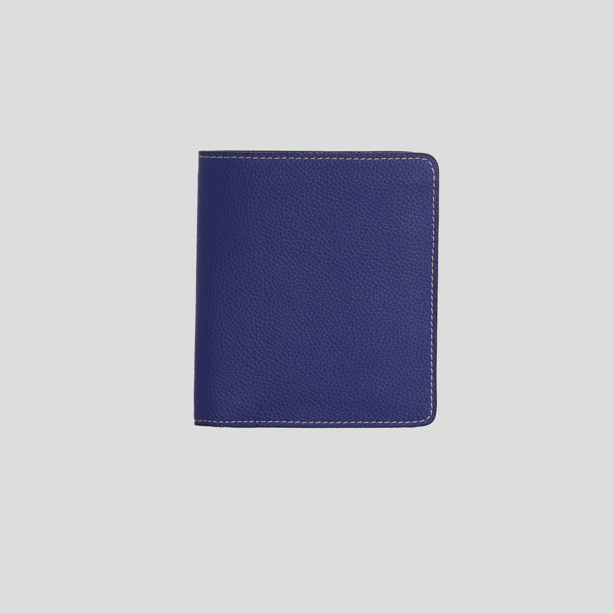 Portafoglio multi carte pelle blu royal Monsieur