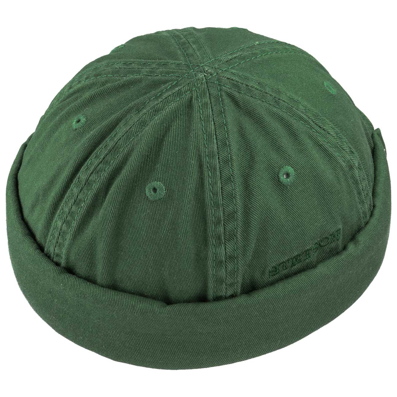 Calotta Docker cotone verde Stetson