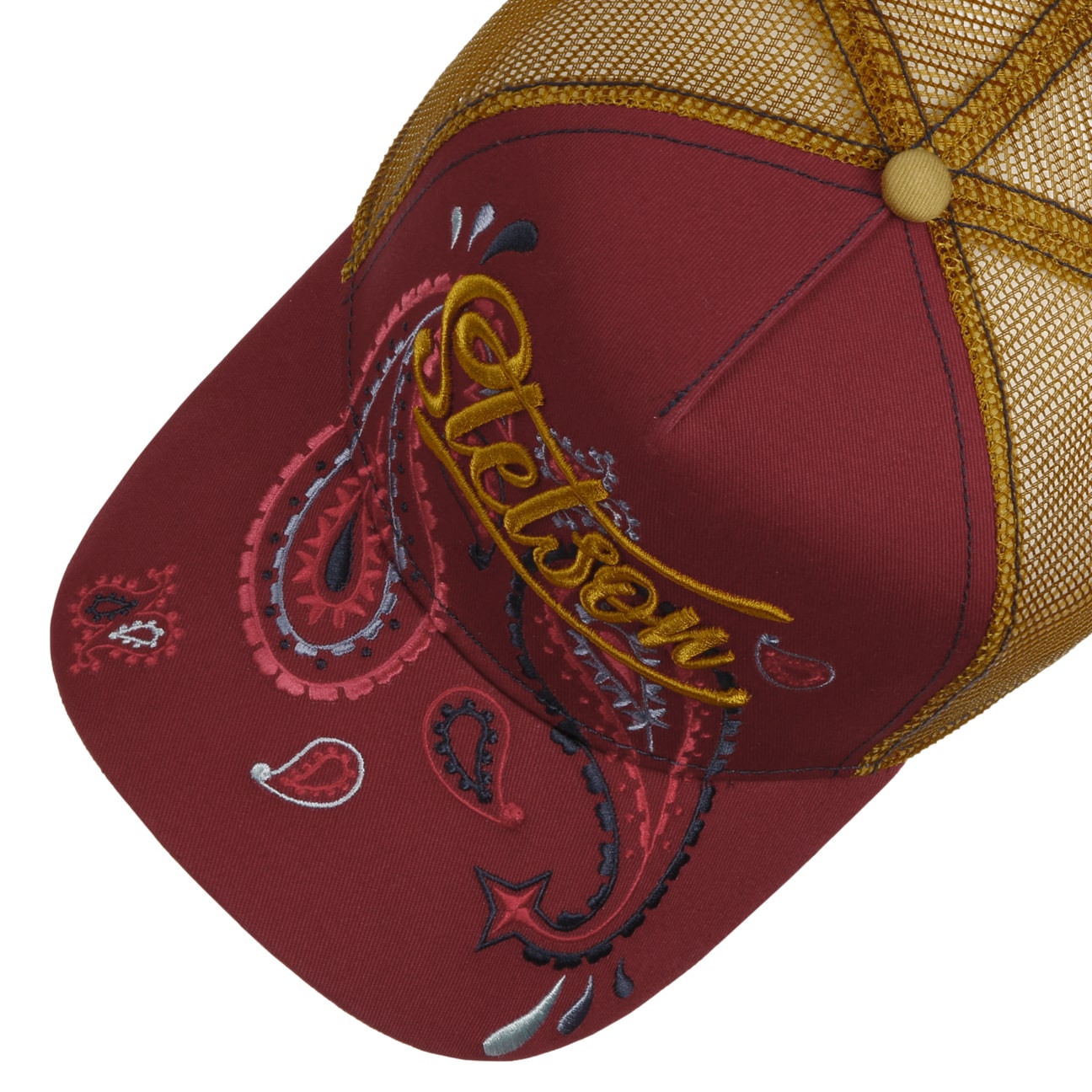 Cappellino Trucker Paisley Stetson