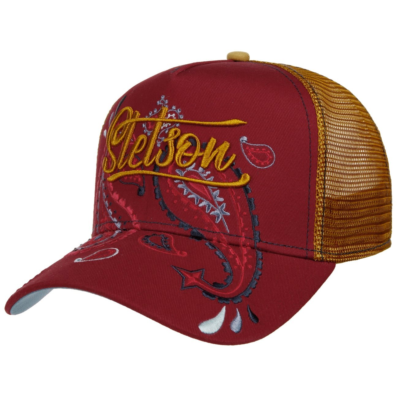 Cappellino Trucker Paisley Stetson