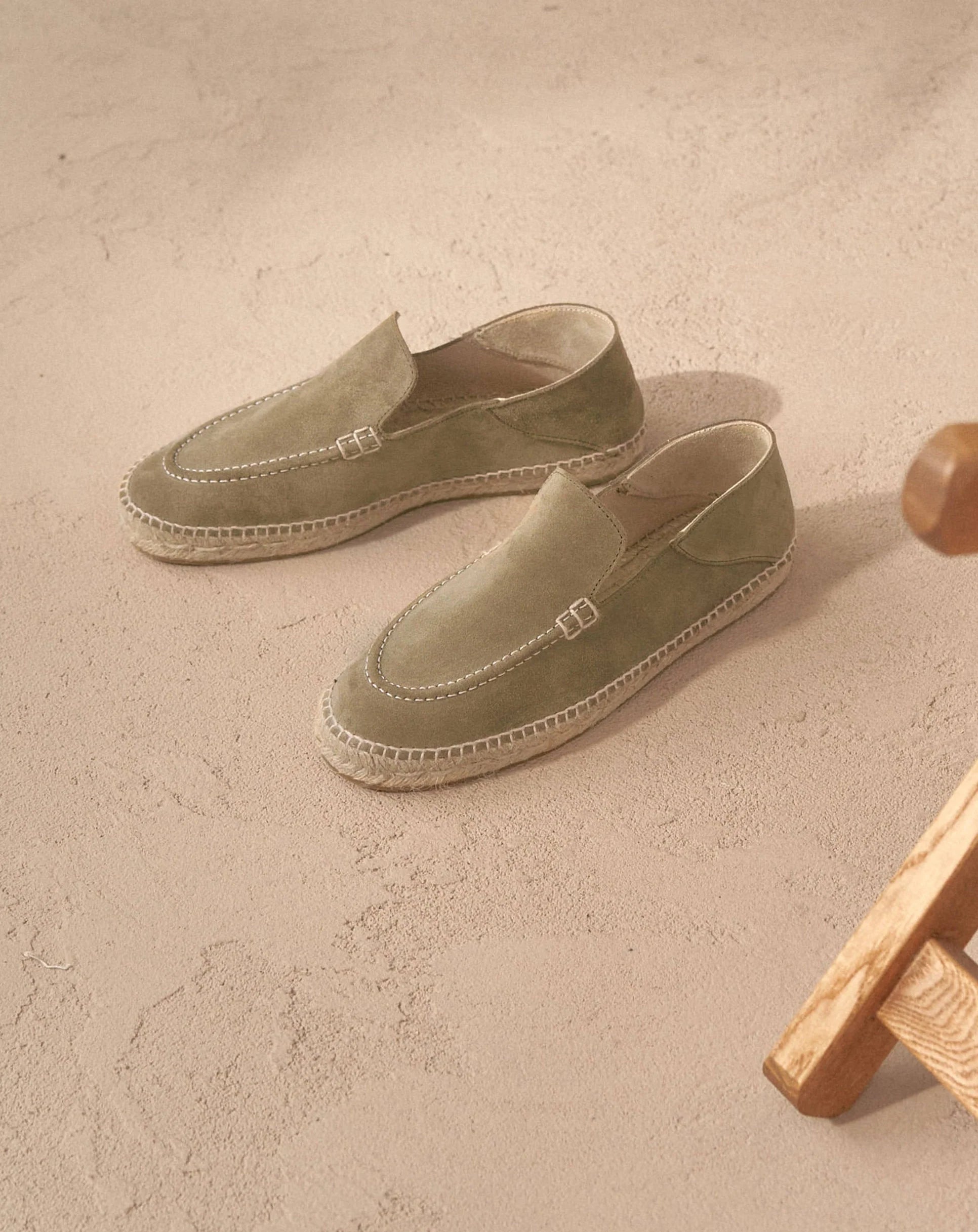 Mocassino suede Traveler loafers espadrilles Forest Manebì