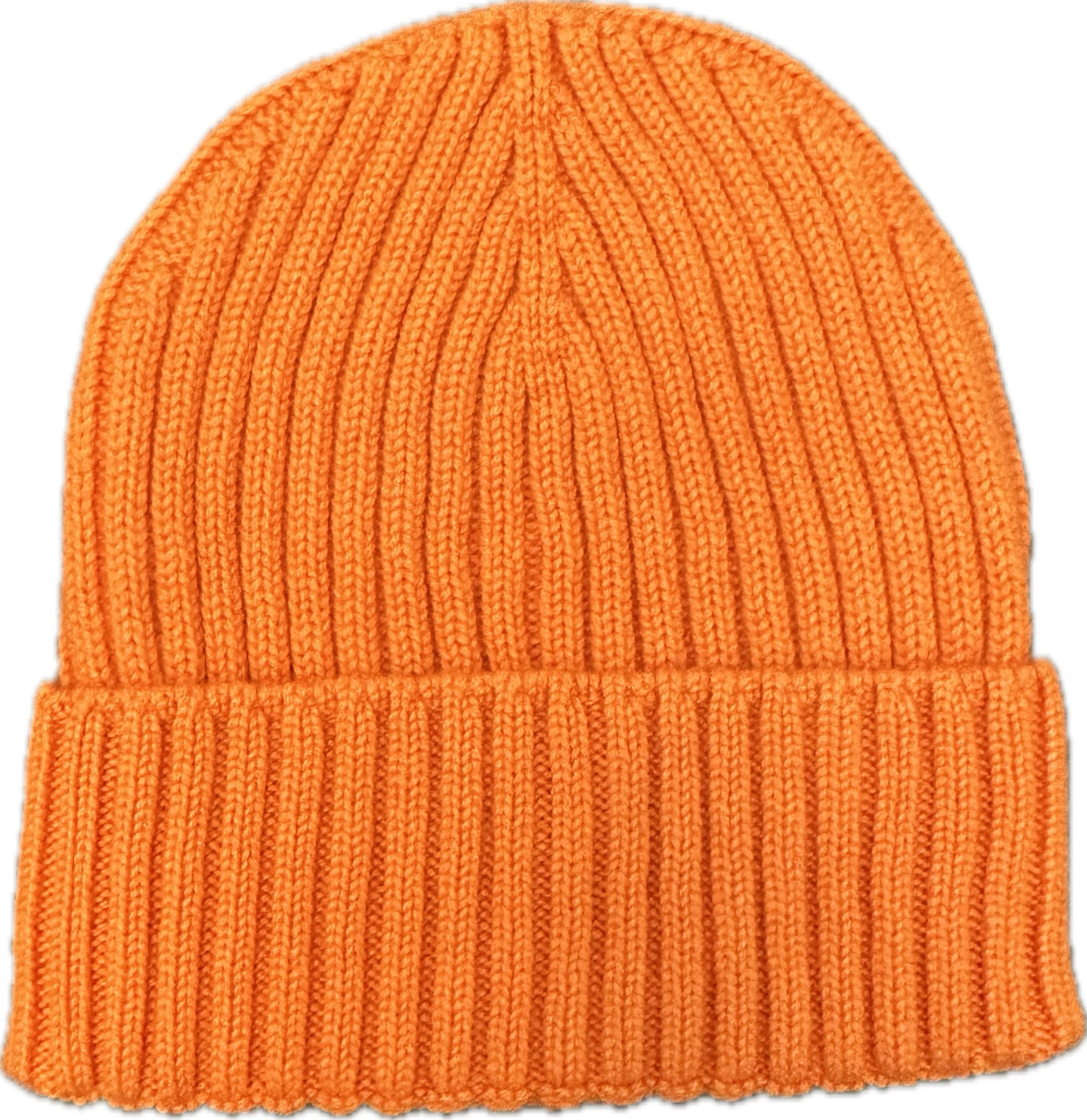 Cuffia coste cashmere melone Monsieur