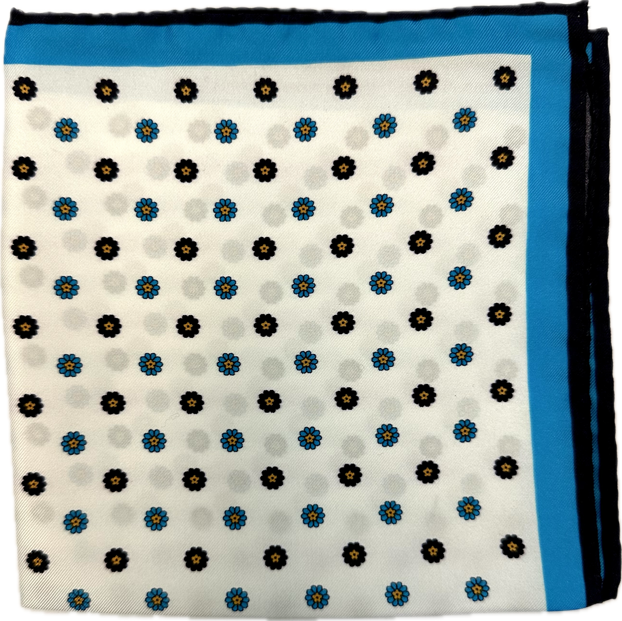 Pocket square fiorellino bianca Fefè