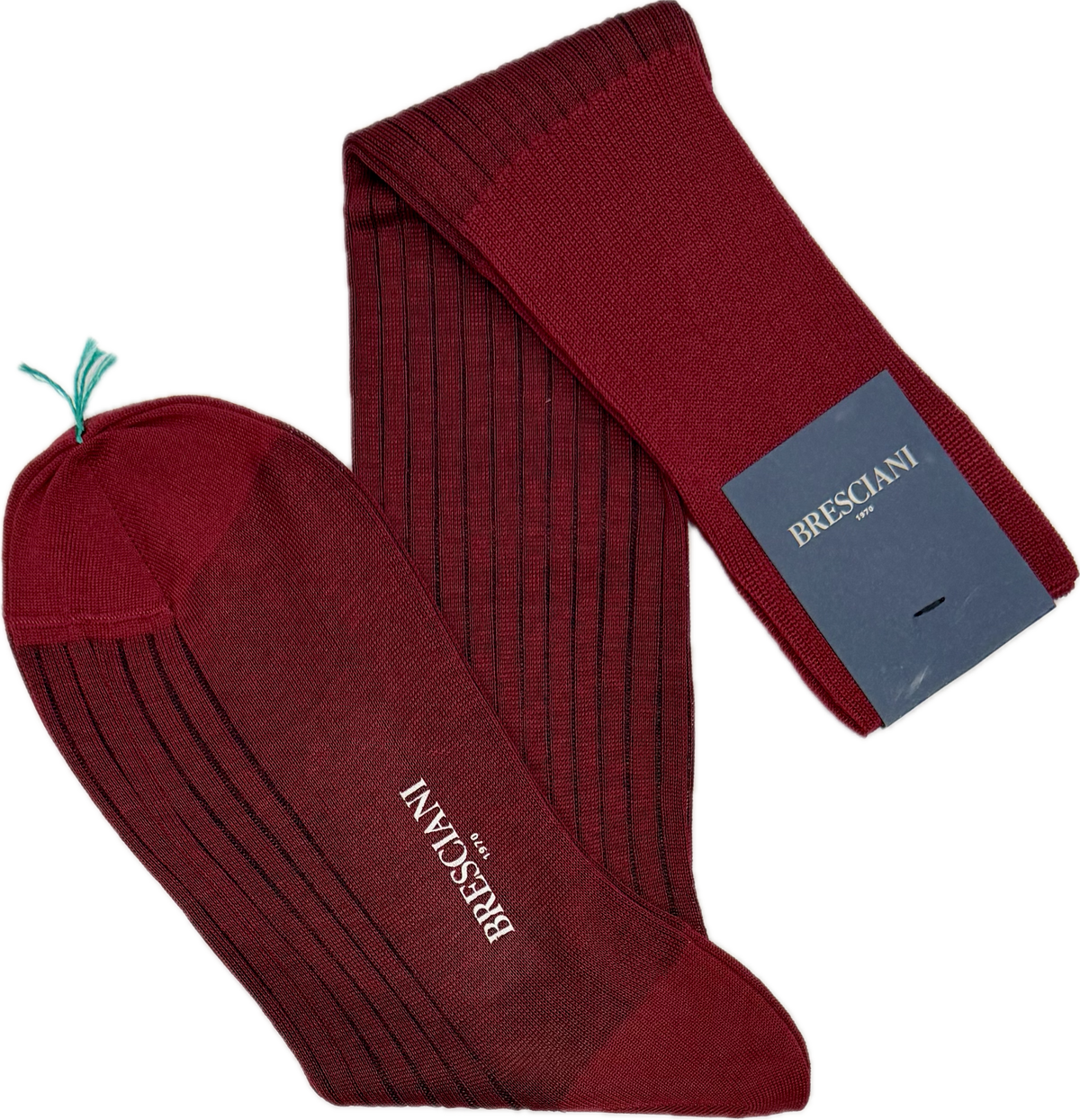 Calze vanisè rubino navy Bresciani