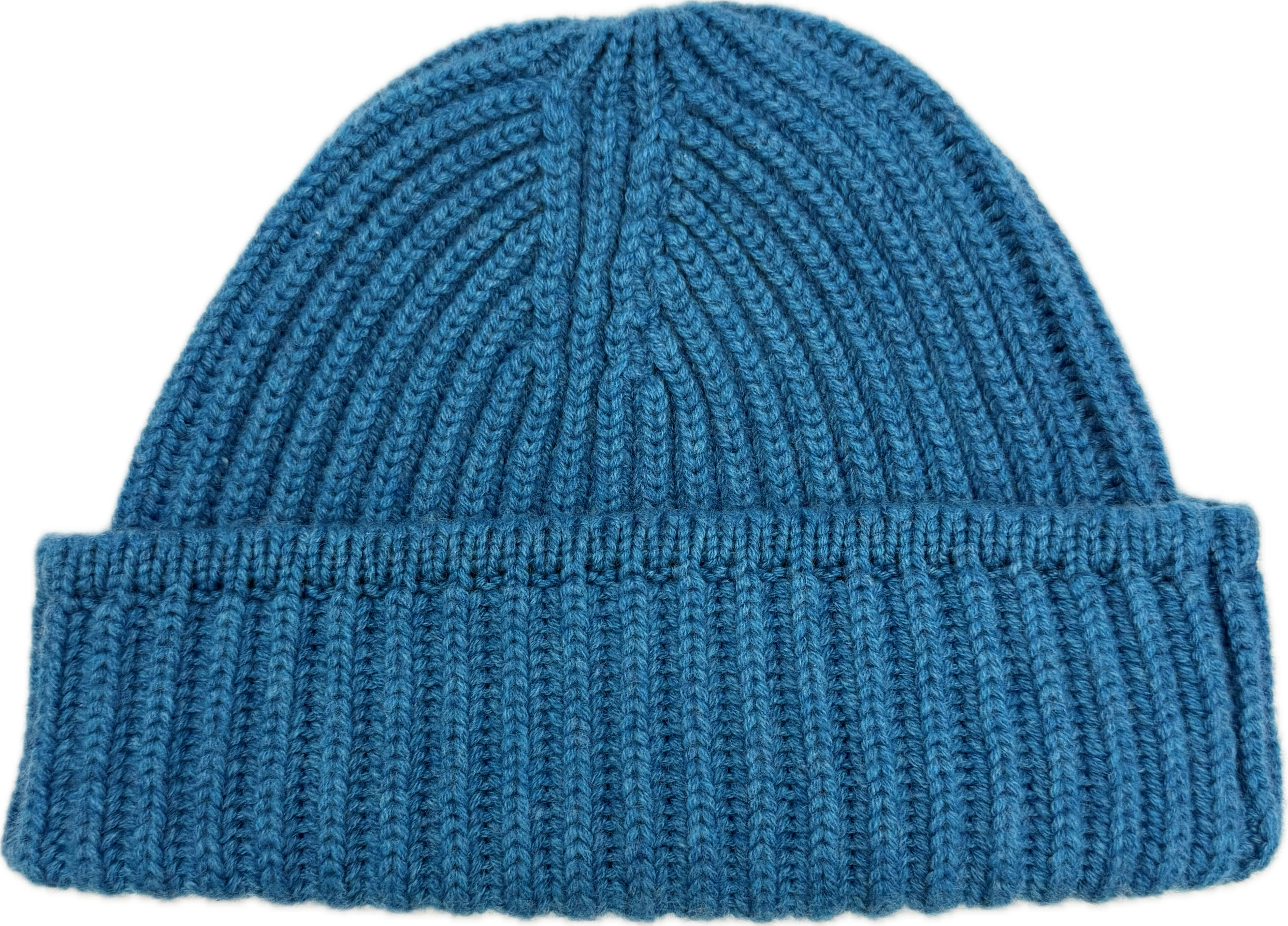 Cuffia pesante costa inglese cashmere zaffiro Monsieur
