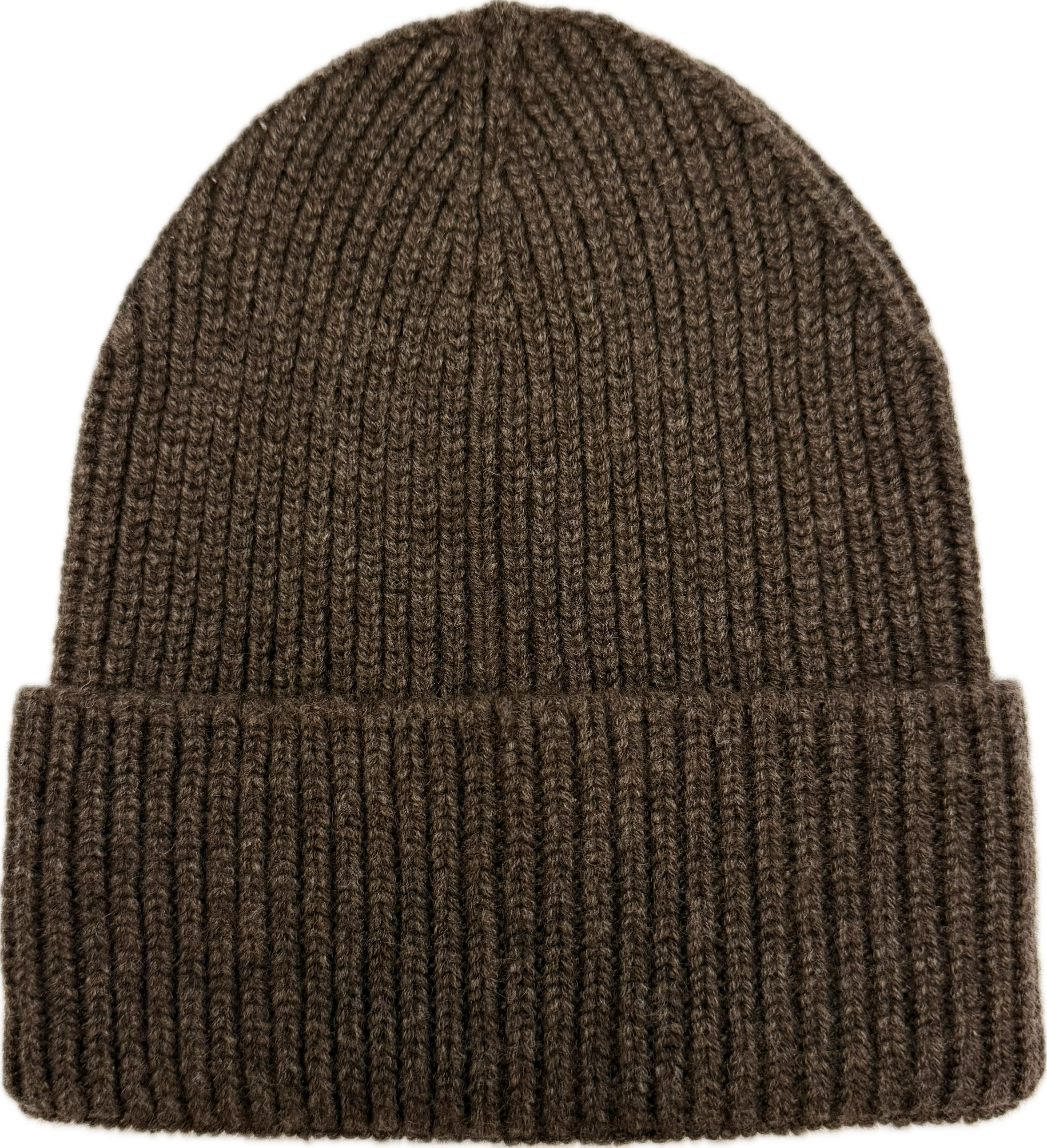 Cuffia coste strette cashmere riccio Monsieur