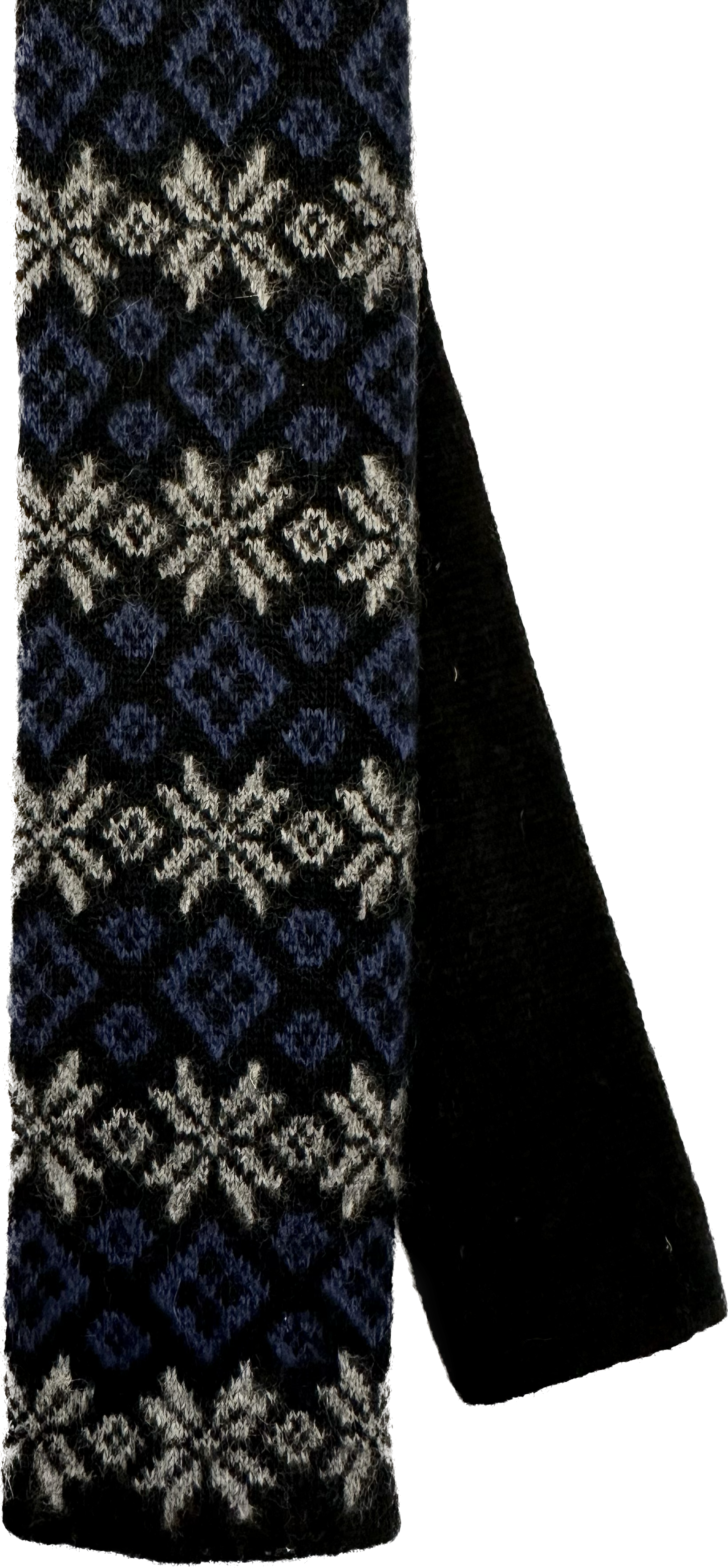 Cravatta lana cashmere norvegese navy Monsieur