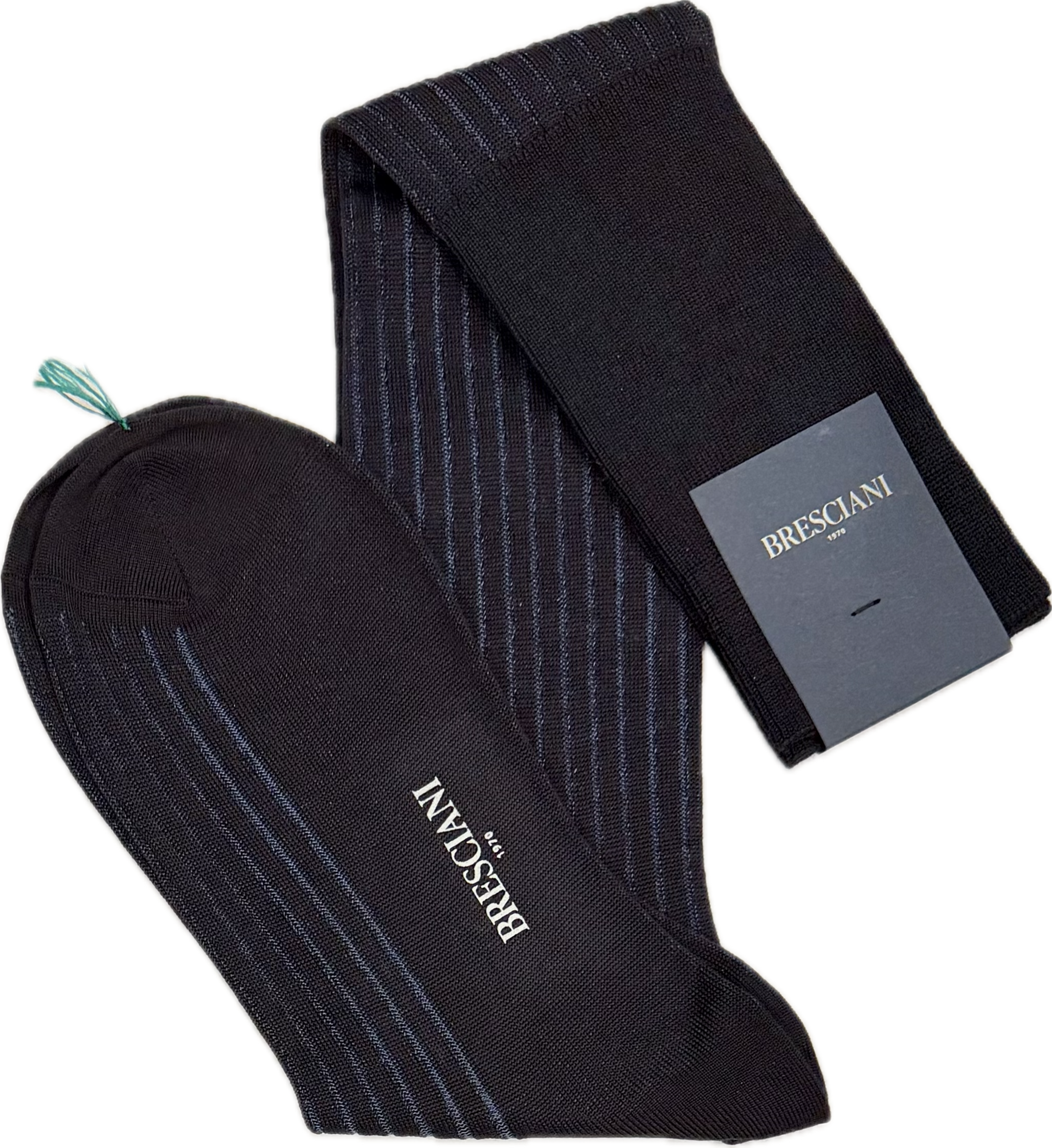 Calze lana vanisè blu fiordaliso Bresciani