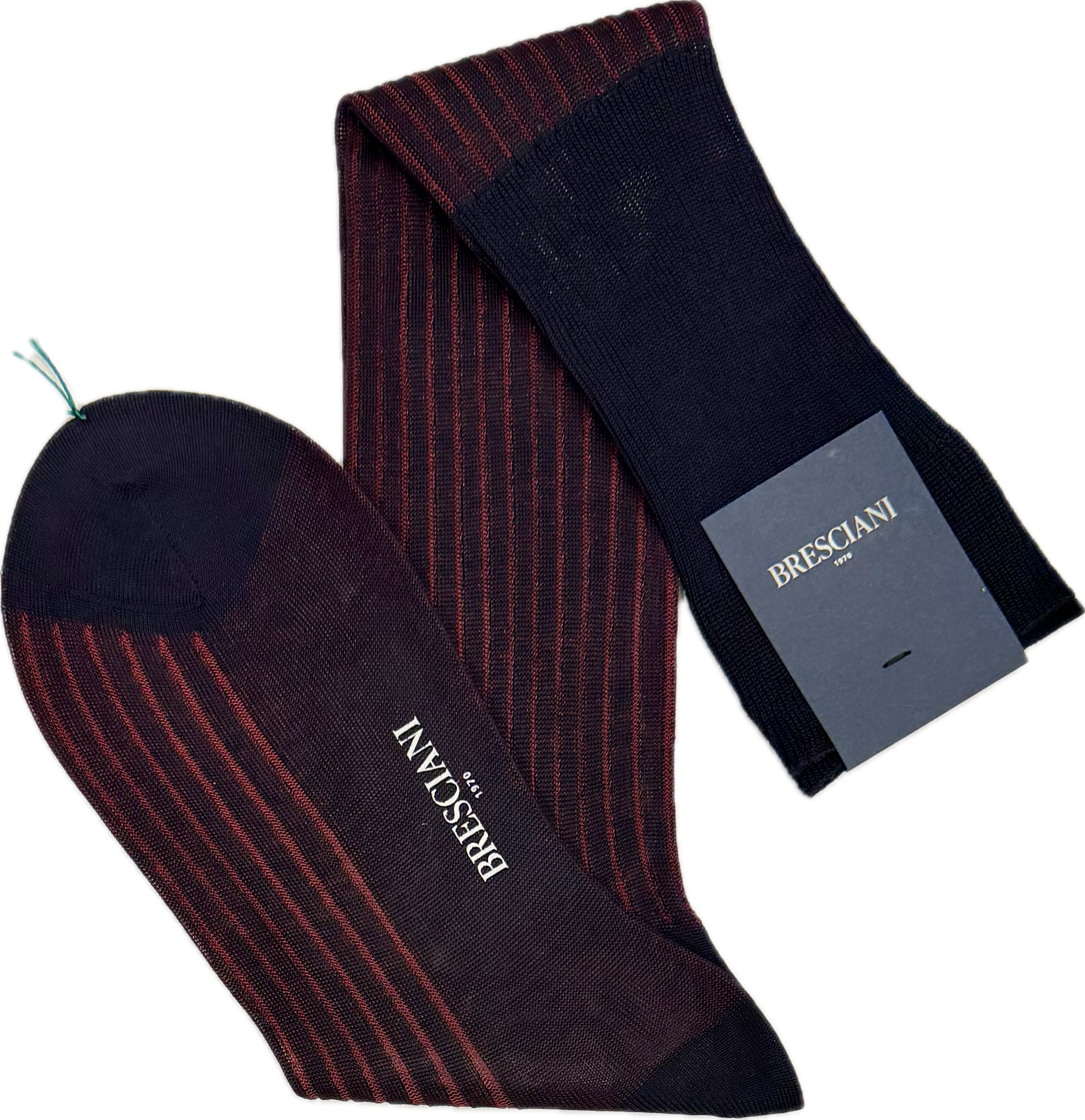 Calze vanisè blu granata Bresciani