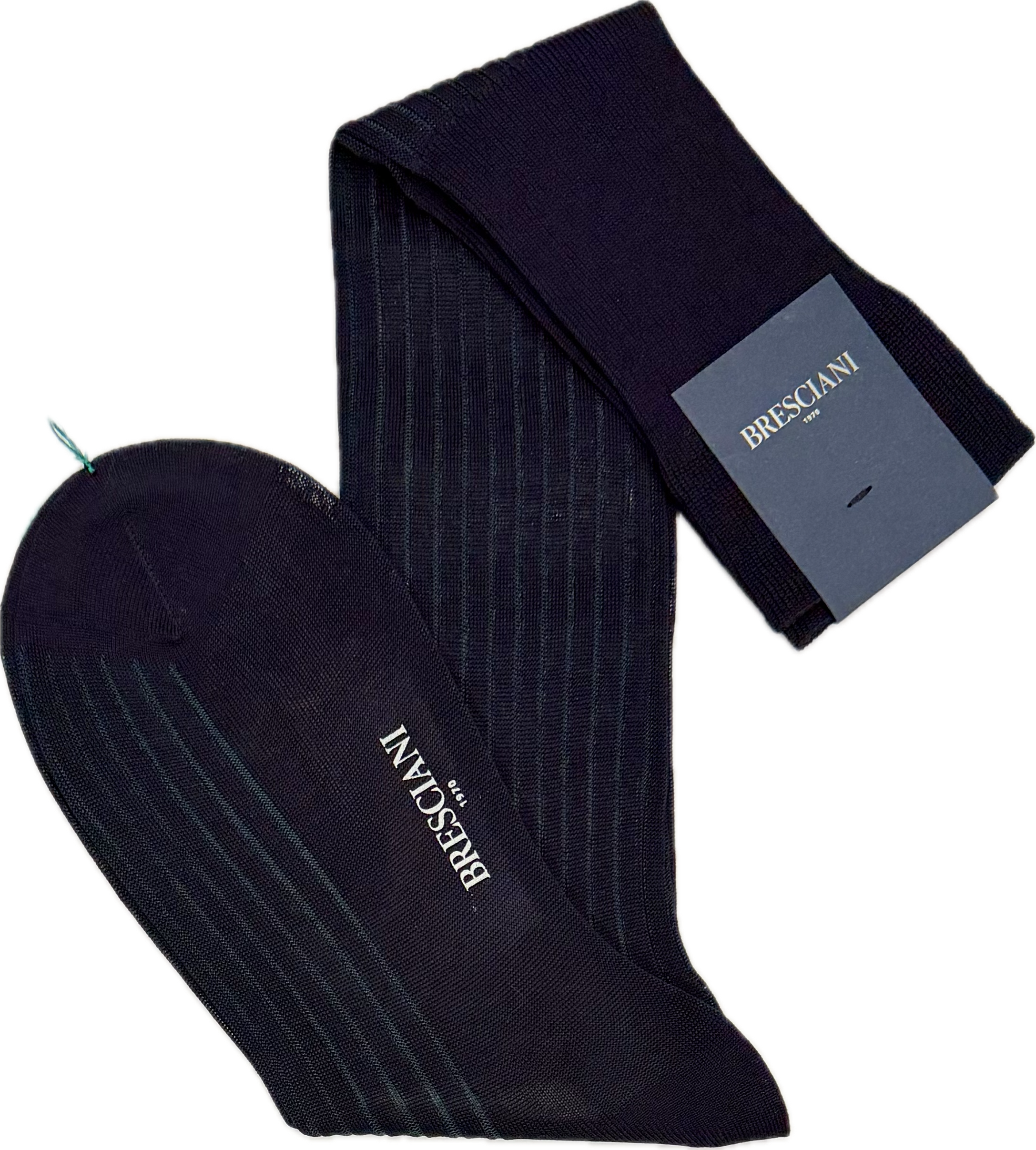 Calze vanisè blu pavone Bresciani