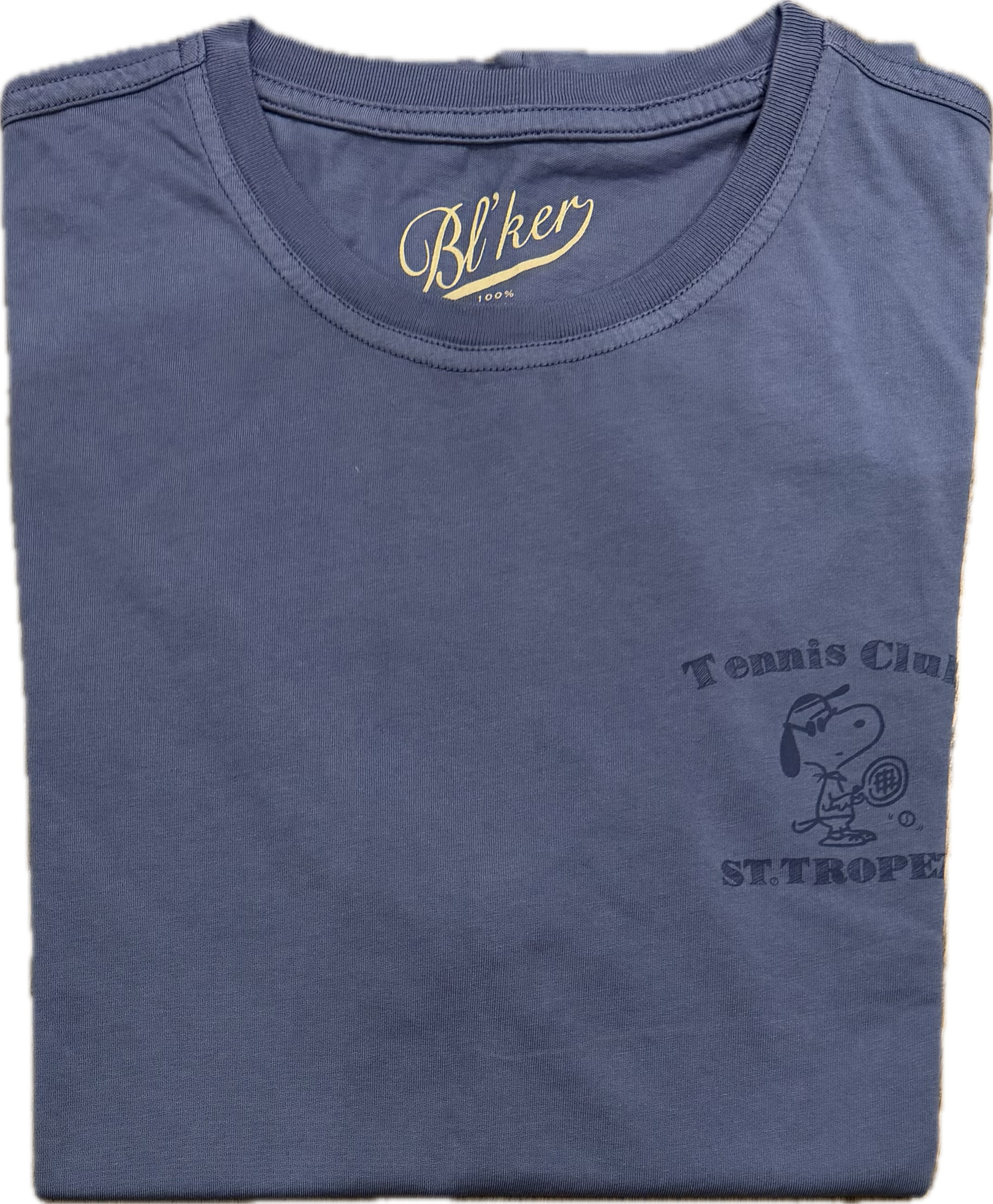 T-shirt cotone Tennis Club St. Tropez BL'KER
