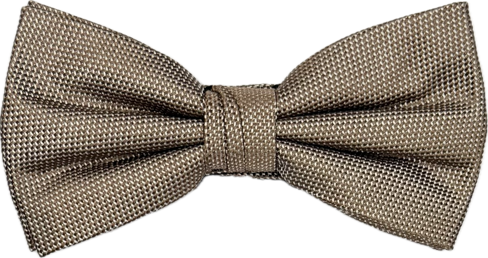 Bow tie seta tinta unita tortora Monsieur