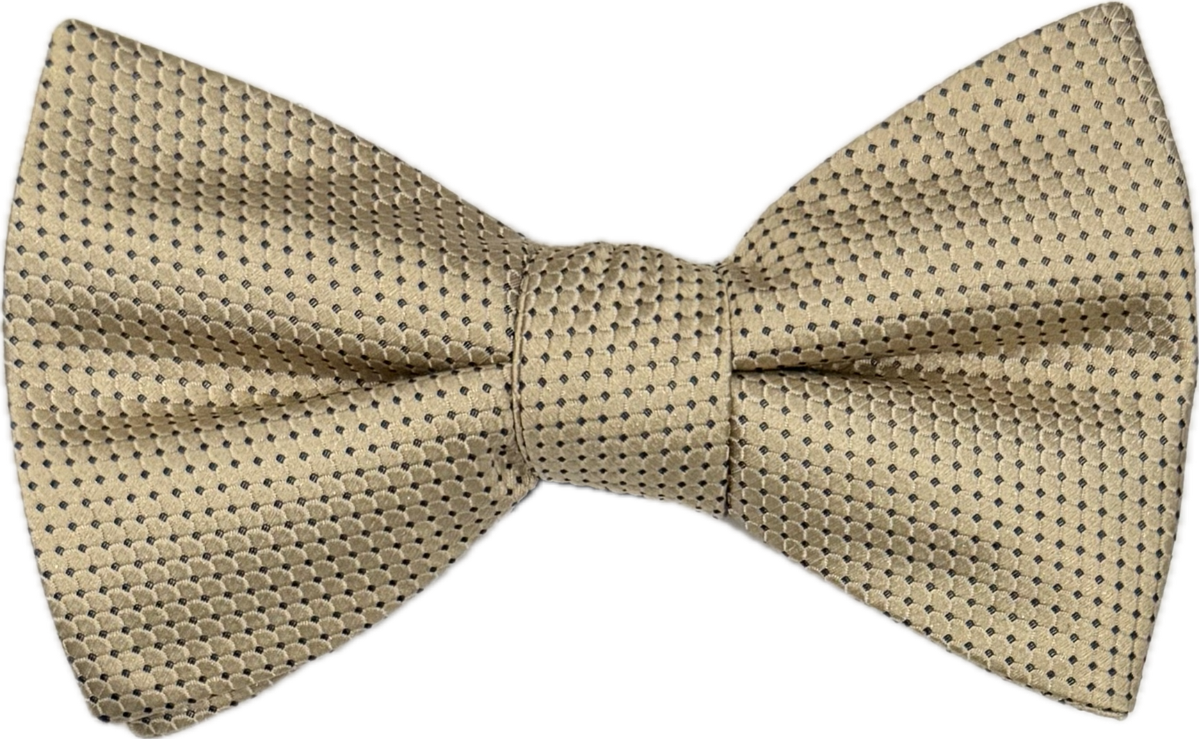 Bow tie seta tinta unita avorio Monsieur