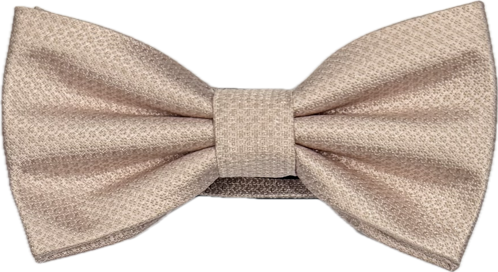 Bow tie seta tinta unita rosa chiaro Monsieur