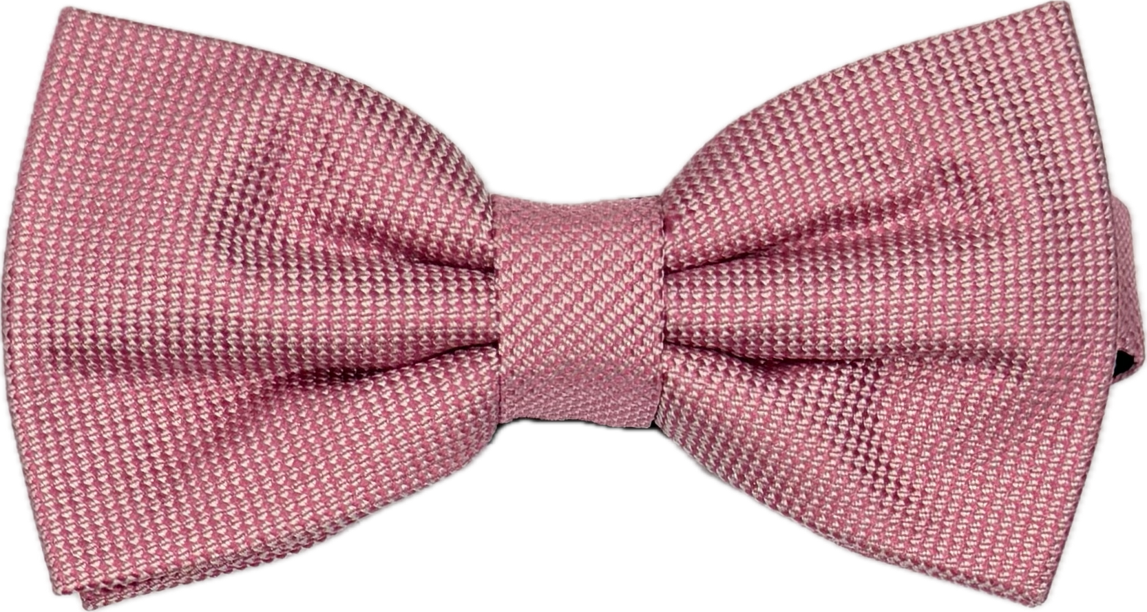 Bow tie seta tinta unita rosa Monsieur