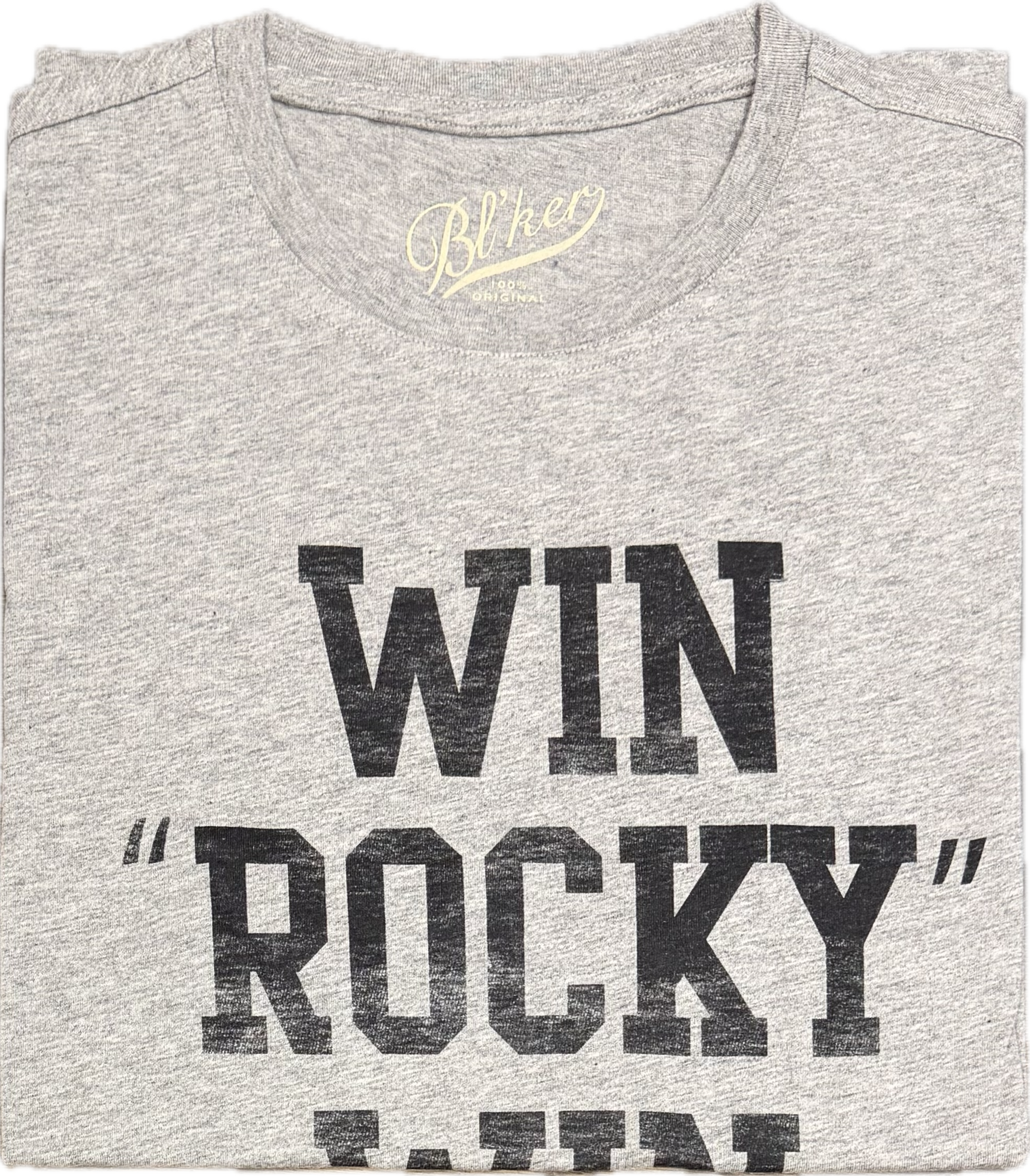 T-shirt cotone Win "Rocky" Win BL'KER