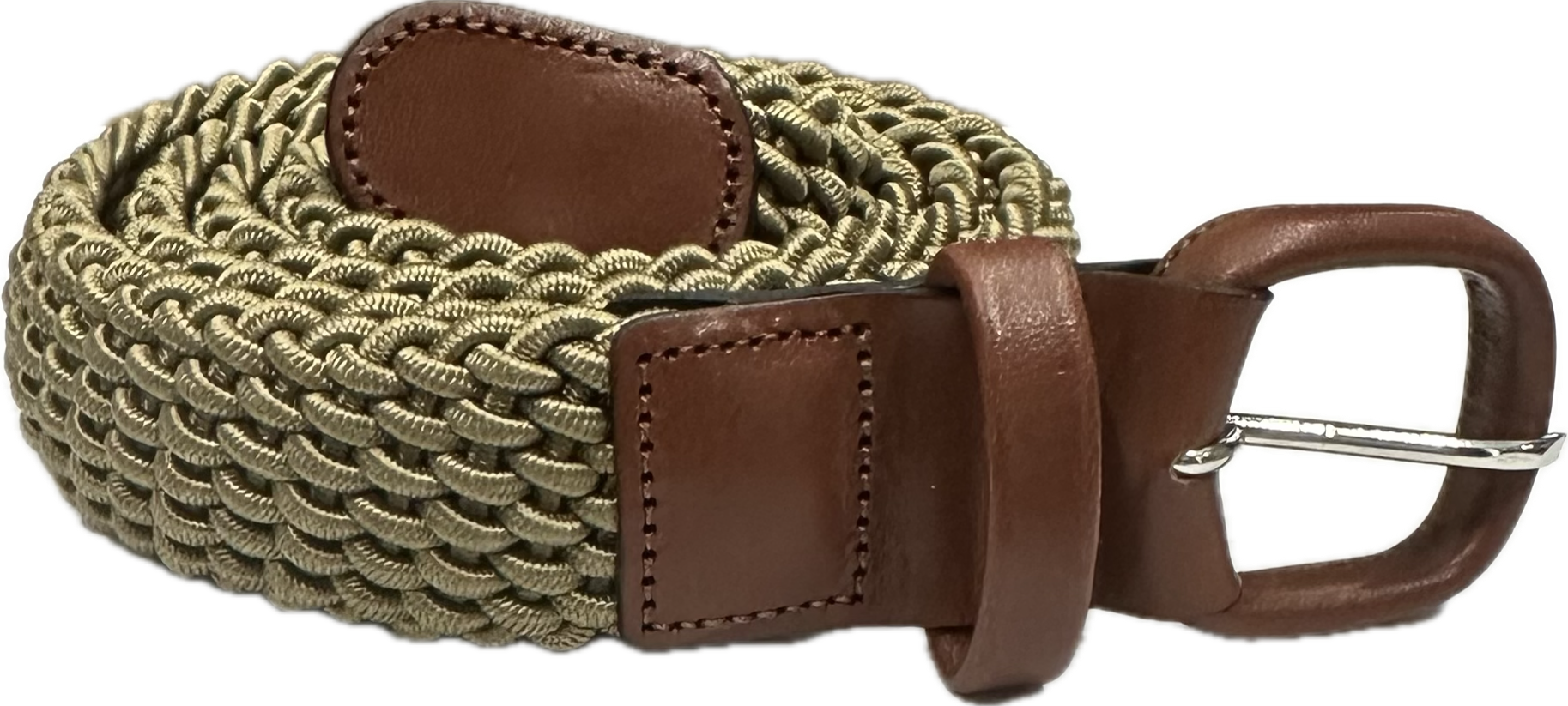 Cintura intrecciata elasticizzata corda Monsieur