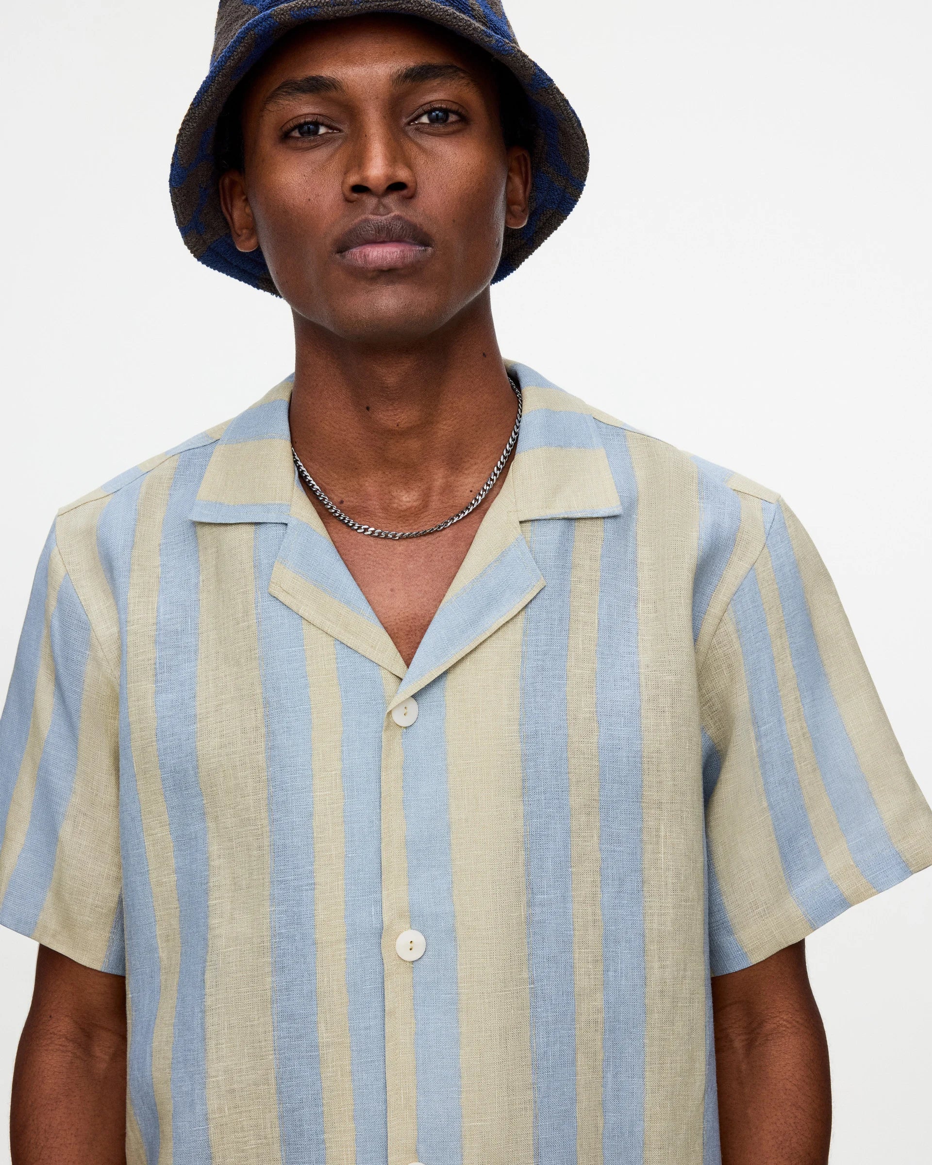 Camicia lino Mist Strata Cuba OAS