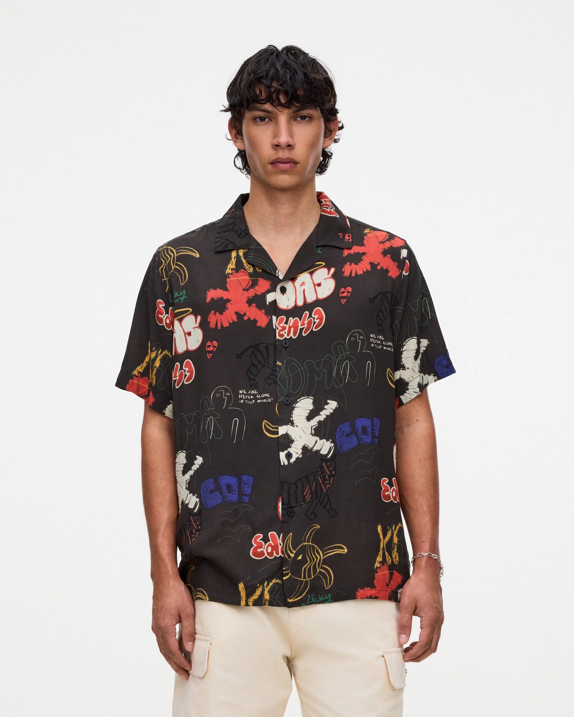 Camicia viscosa Rocco OAS