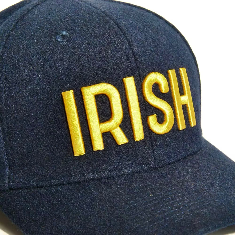 Cappellino baseball lana navy Irish Chesapeake's