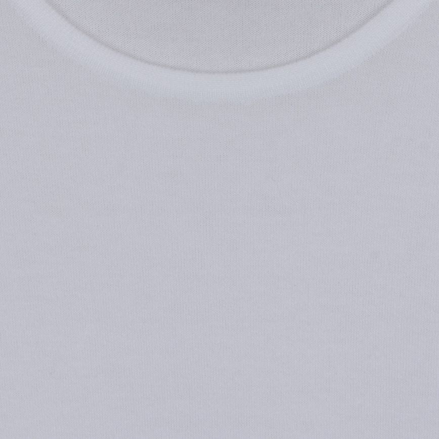 T-shirt girocollo Belden white John Smedley