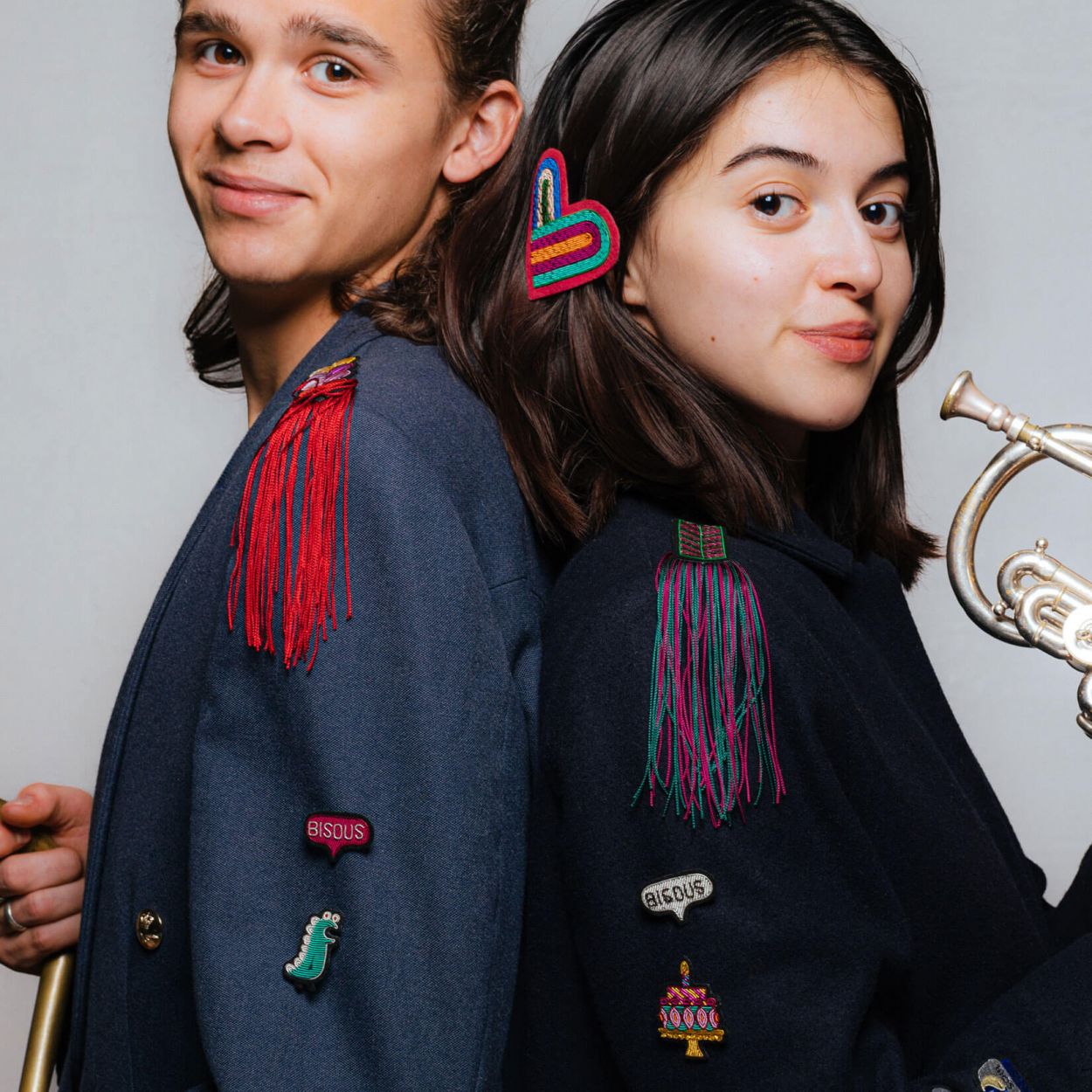 Spilla bisous silver Macon & Lesquoy