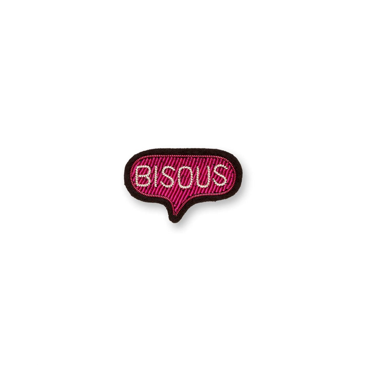 Spilla bisous fucsia Macon & Lesquoy