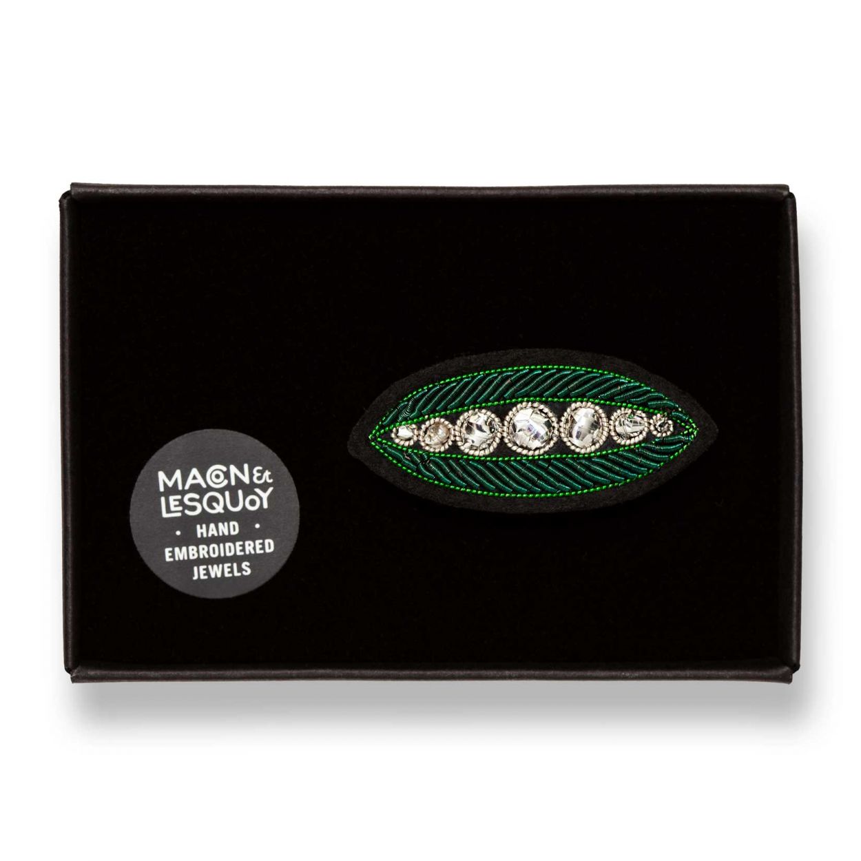 Spilla bocca diamantata Macon & Lesquoy