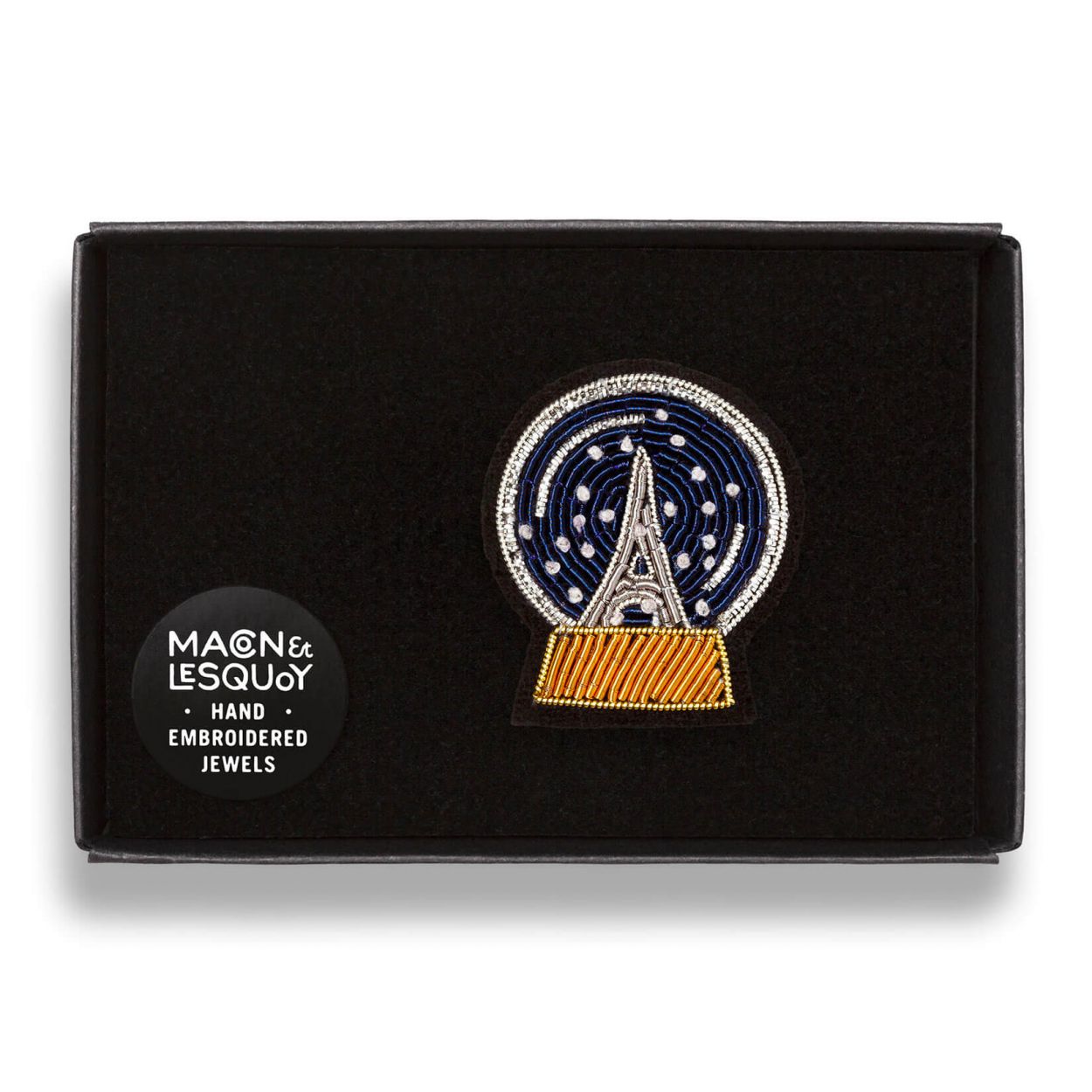 Spilla palla neve Parigi Macon & Lesquoy