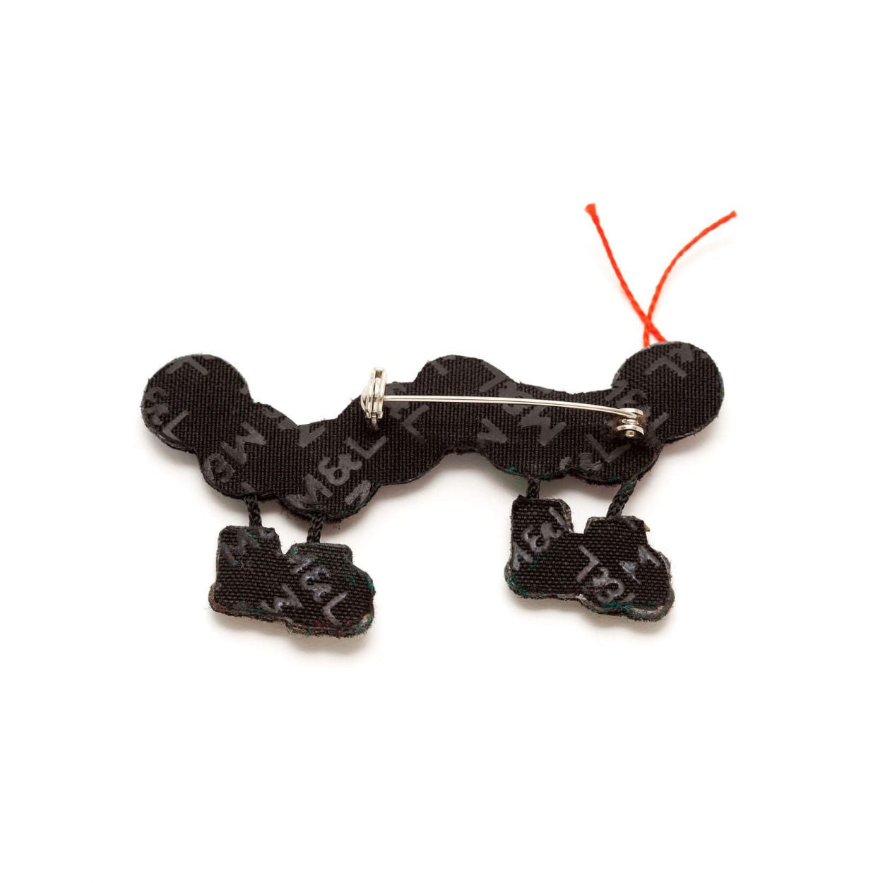 Spilla bruco con pattini Macon & Lesquoy