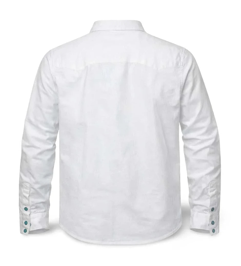 Camicia texana oxford bianca Chesapeake's