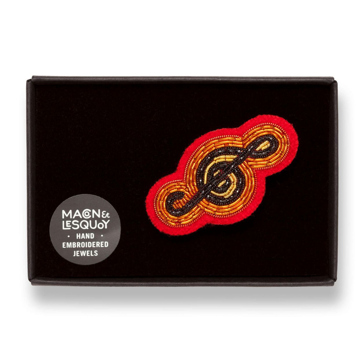 Spilla chiave di violino Macon & Lesquoy