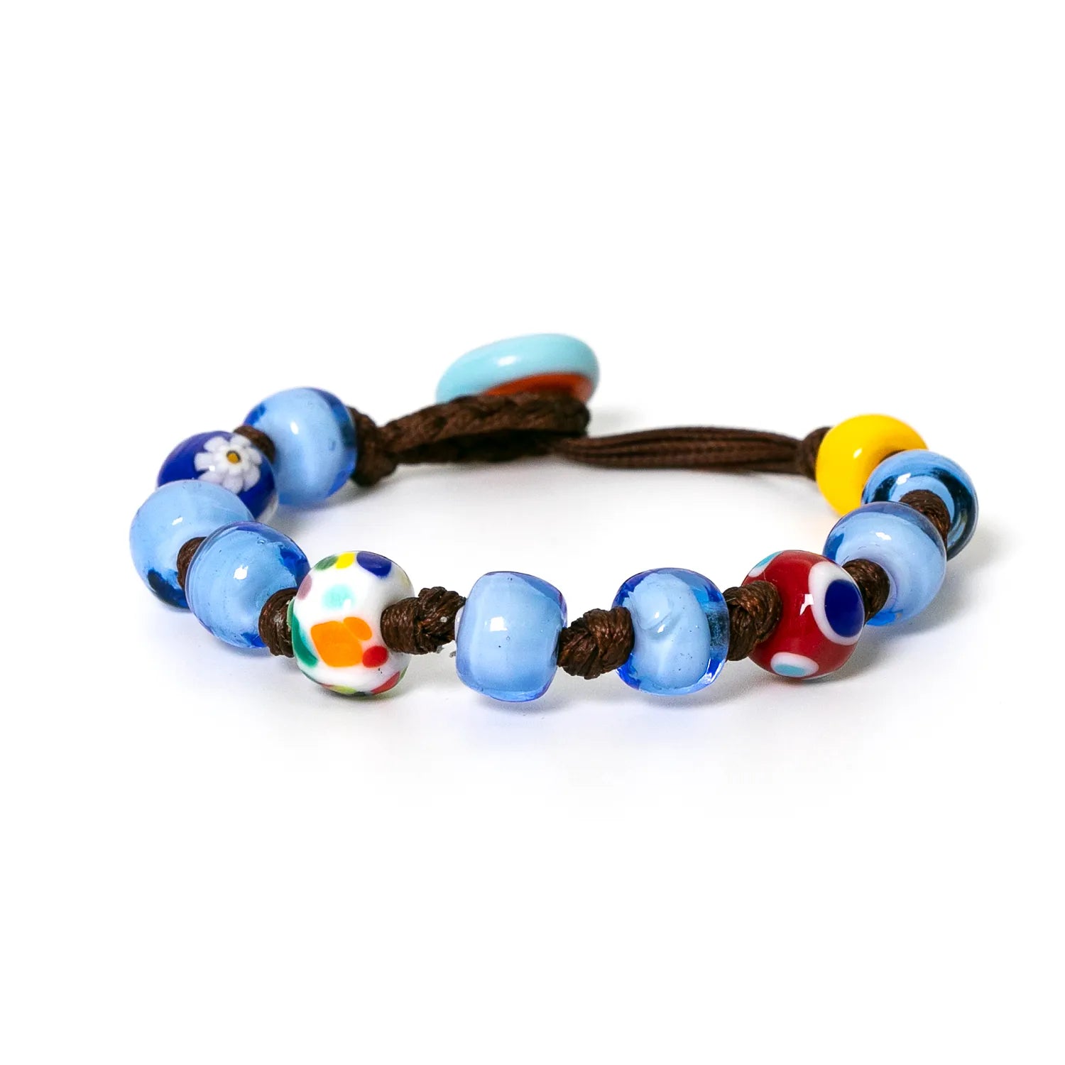 Bracciale Malipiero light blue multicolor Dandy Street